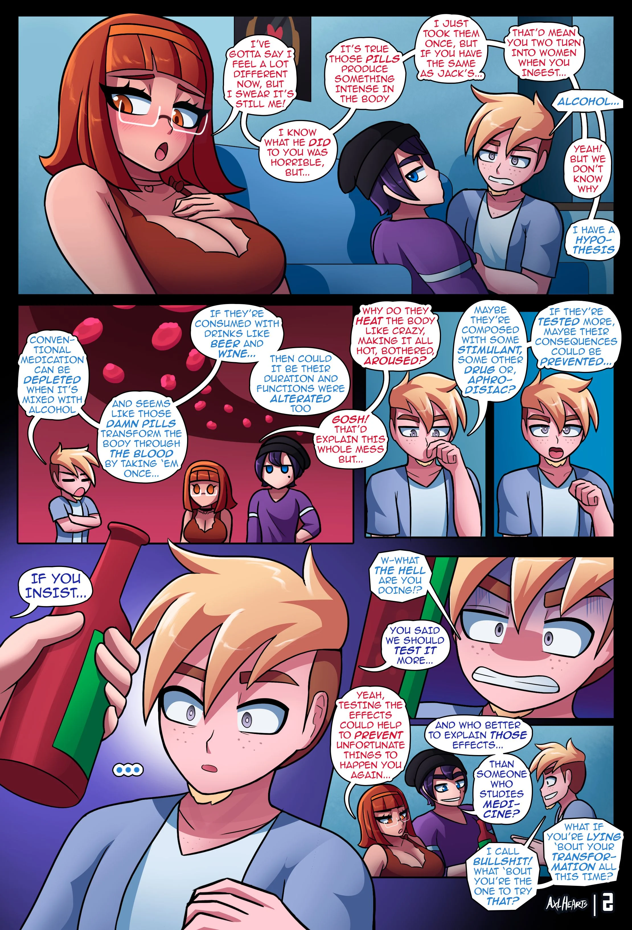 Drunken Gal [AX3LBRAVO] - Chapter 7 — Page 4