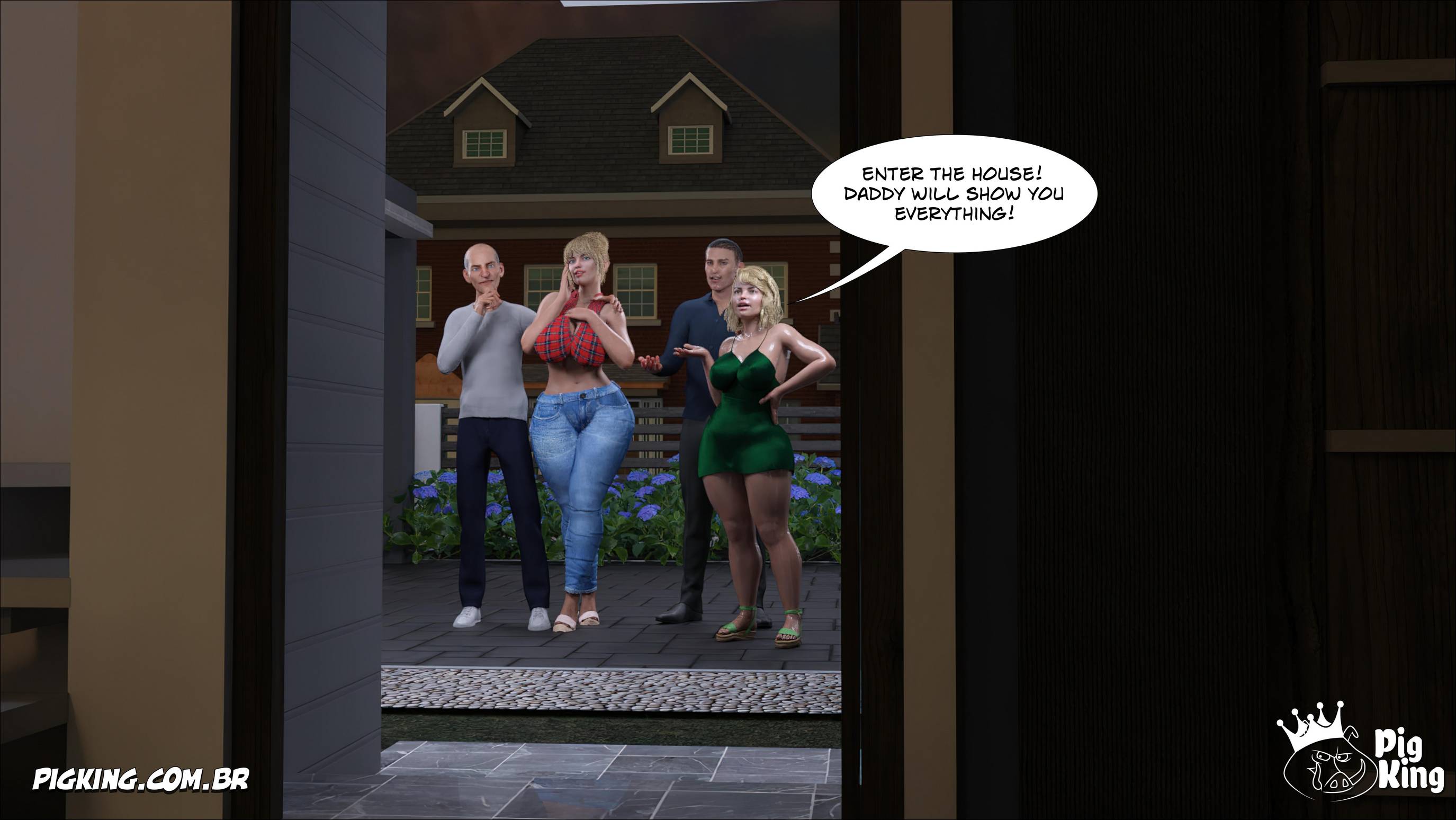 Family Sins [CrazyDad3D] - Chapter 53 — Page 25