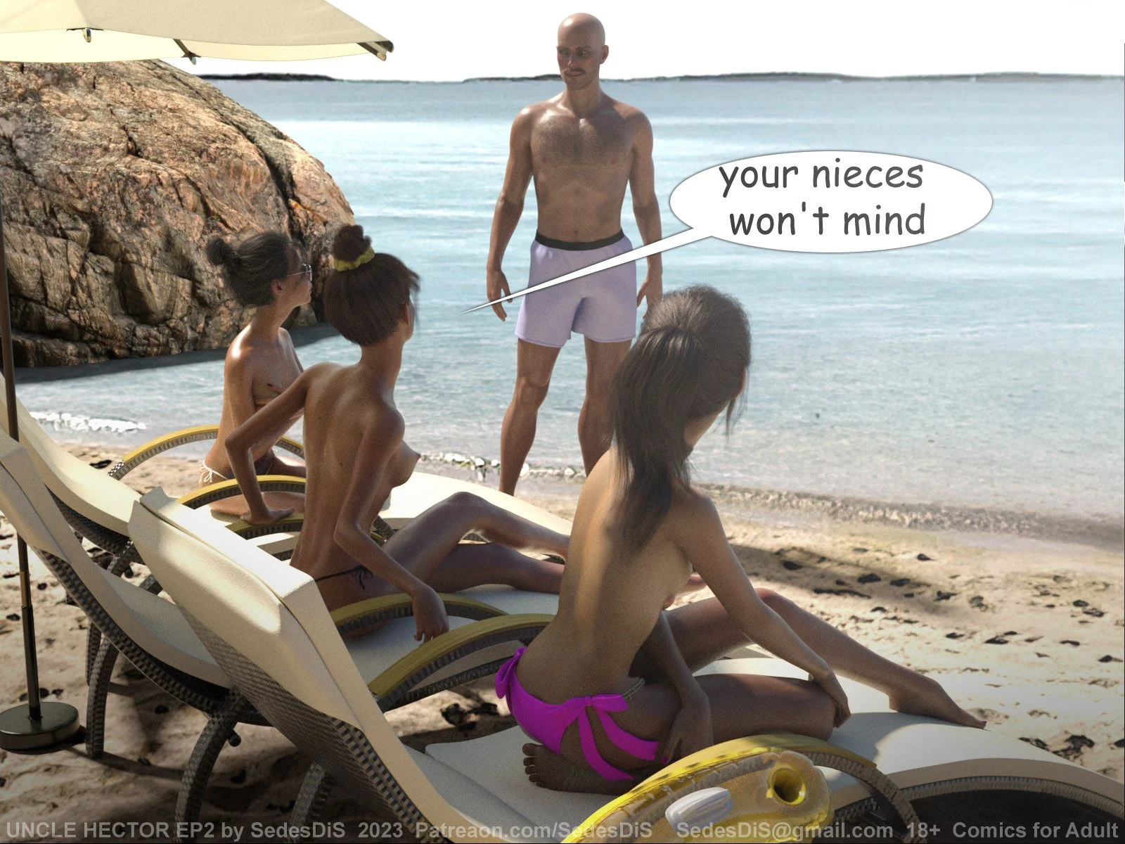 Uncle Hector [SedesDiS] - Chapter 2 — Page 13