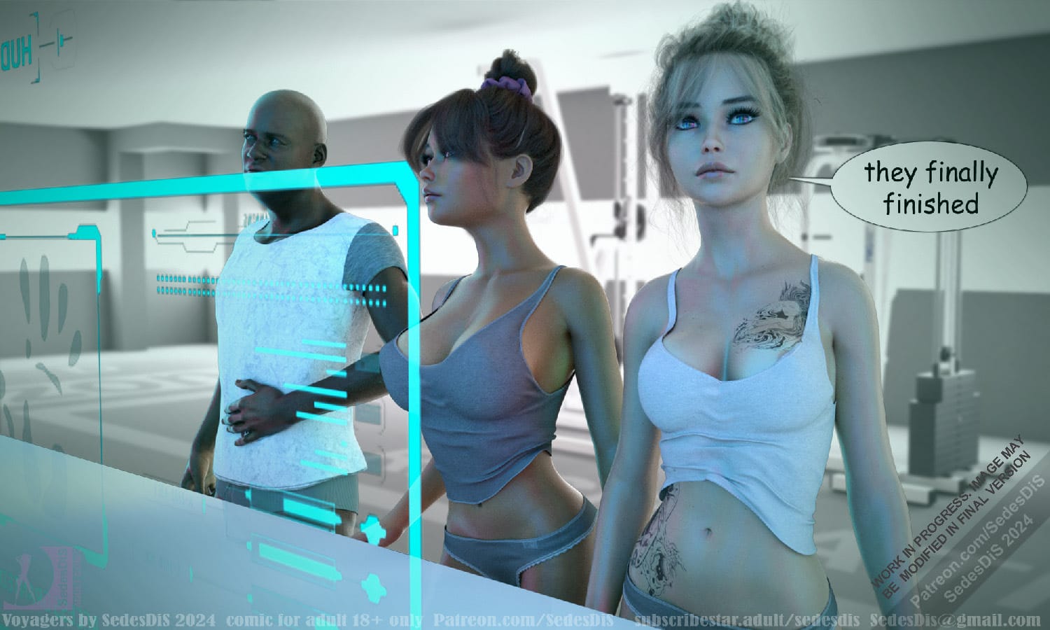 Voyagers [SedesDiS] - Chapter 1 — Page 110