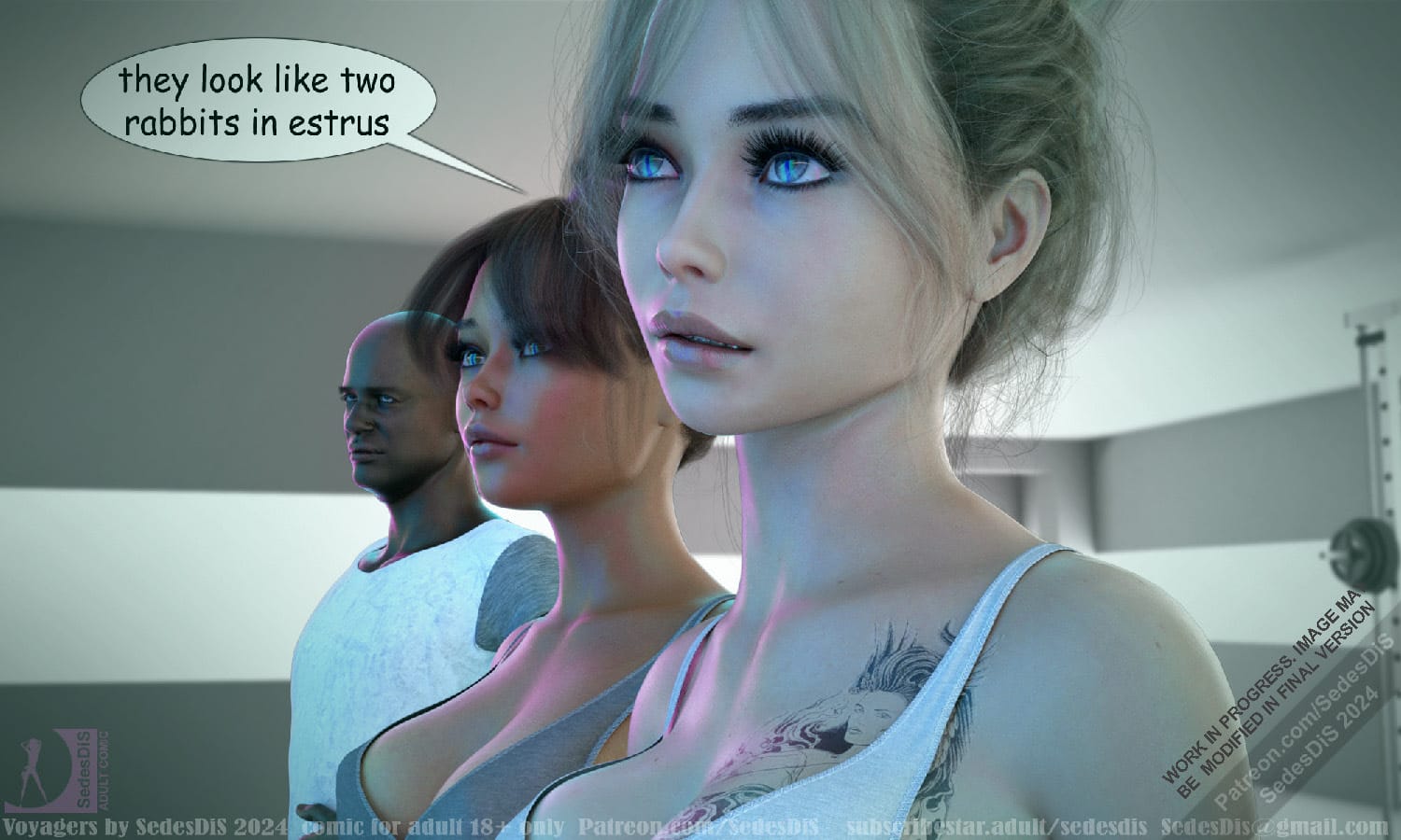 Voyagers [SedesDiS] - Chapter 1 — Page 111