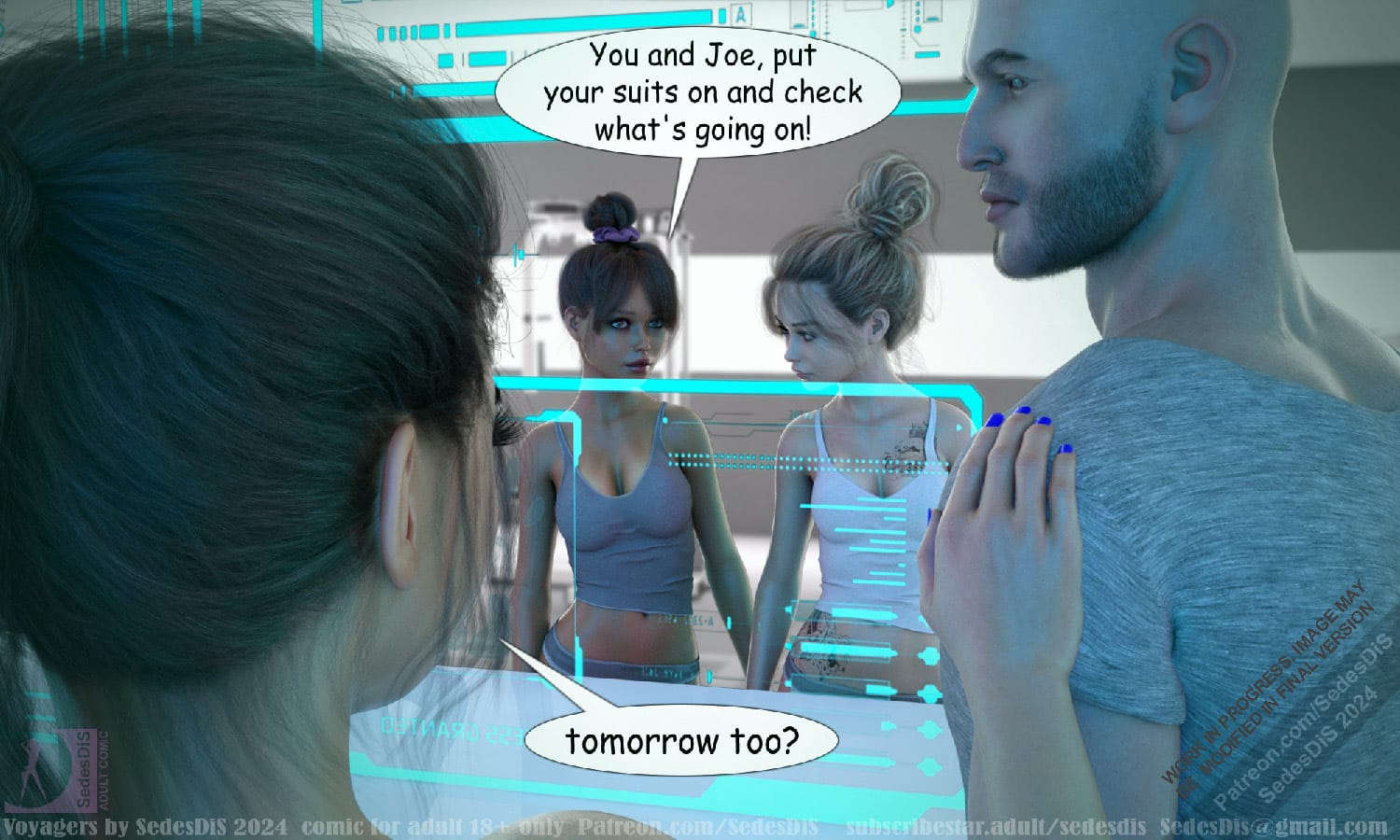 Voyagers [SedesDiS] - Chapter 1 — Page 118