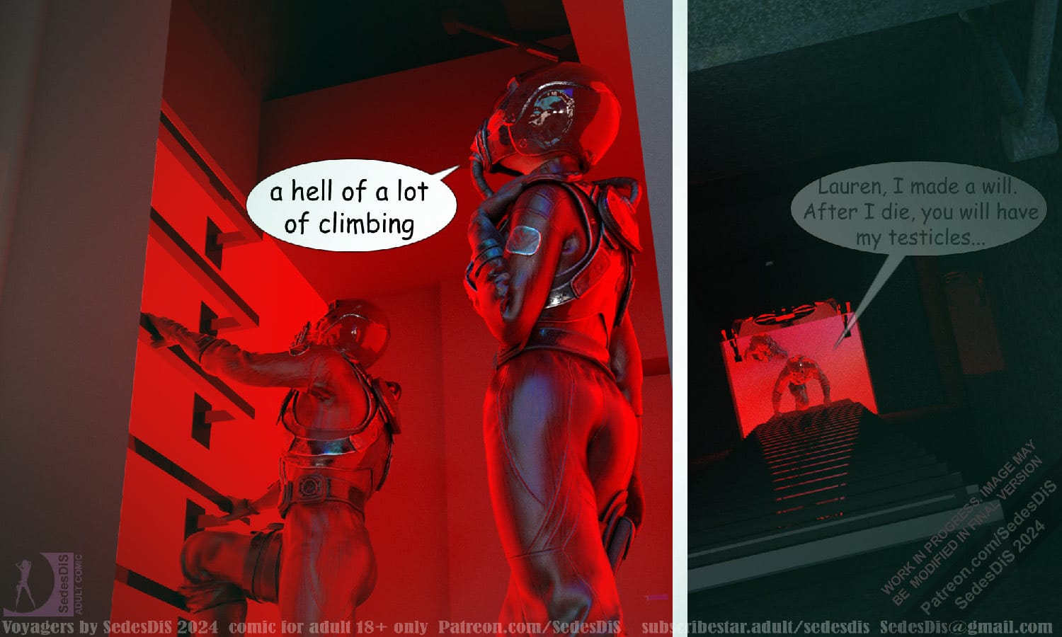 Voyagers [SedesDiS] - Chapter 1 — Page 122