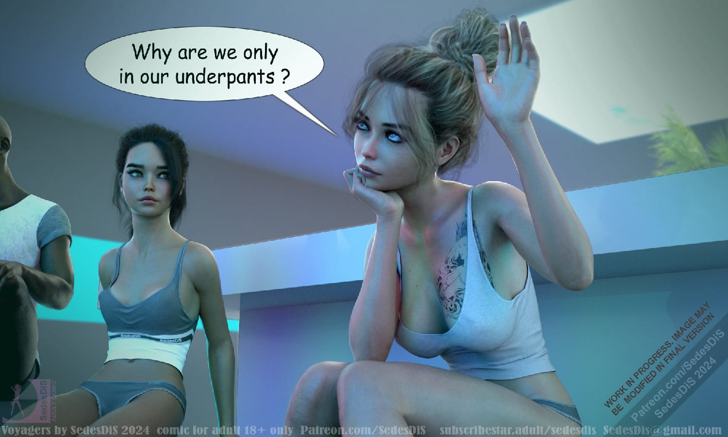 Voyagers [SedesDiS] - Chapter 1 — Page 14