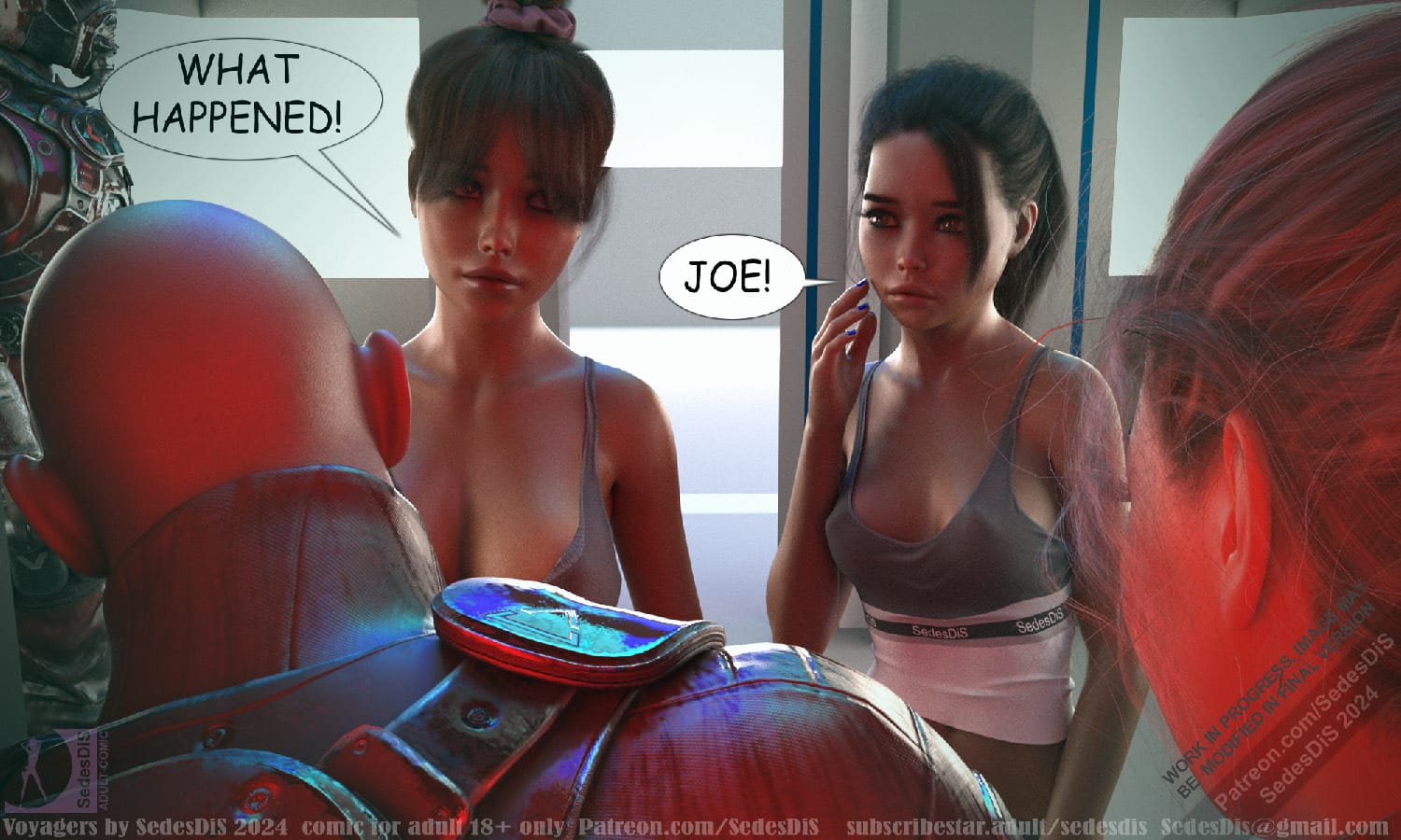 Voyagers [SedesDiS] - Chapter 1 — Page 144