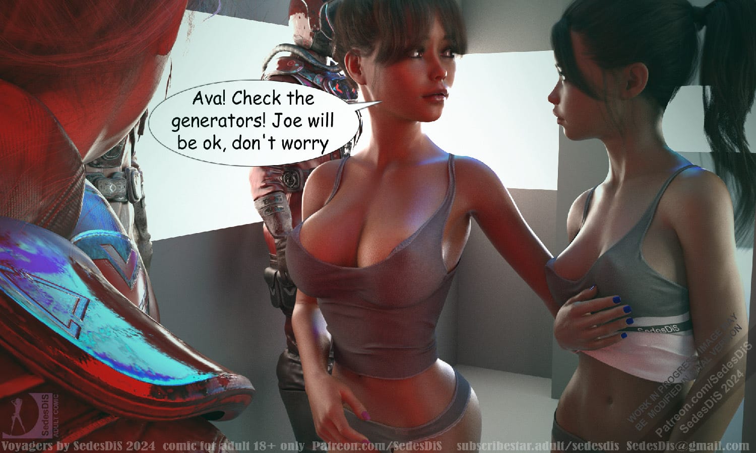 Voyagers [SedesDiS] - Chapter 1 — Page 148