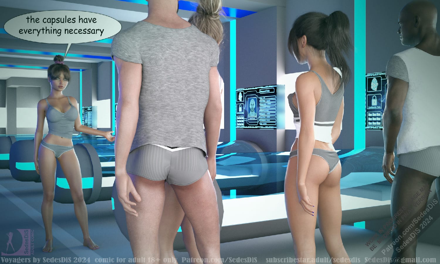 Voyagers [SedesDiS] - Chapter 1 — Page 18