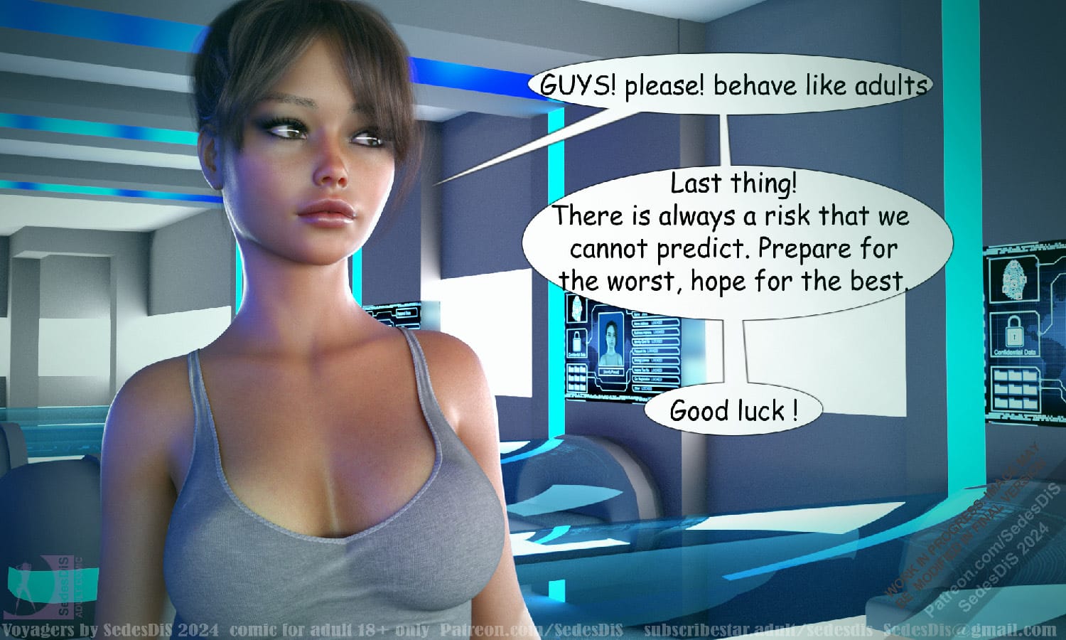 Voyagers [SedesDiS] - Chapter 1 — Page 21