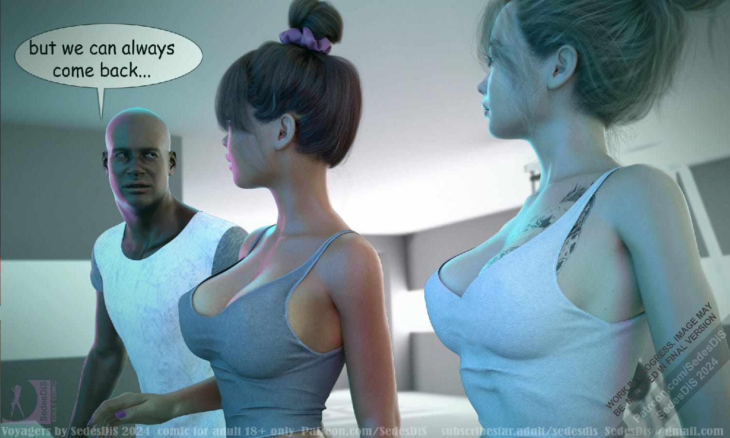 Voyagers [SedesDiS] - Chapter 1 — Page 75