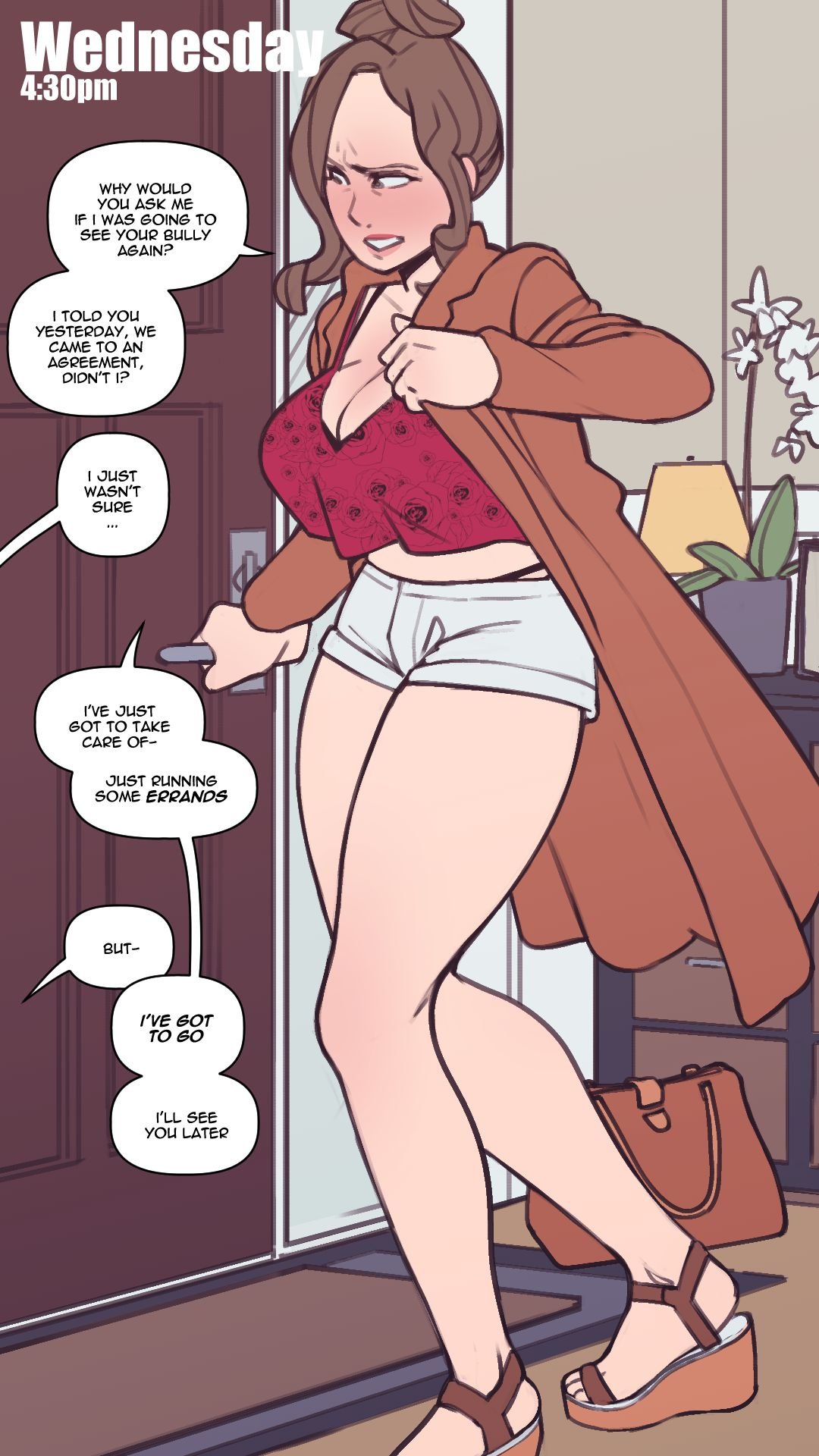 Mom deals with my bully [NotEnoughMilk] - Chapter 1 — Page 11