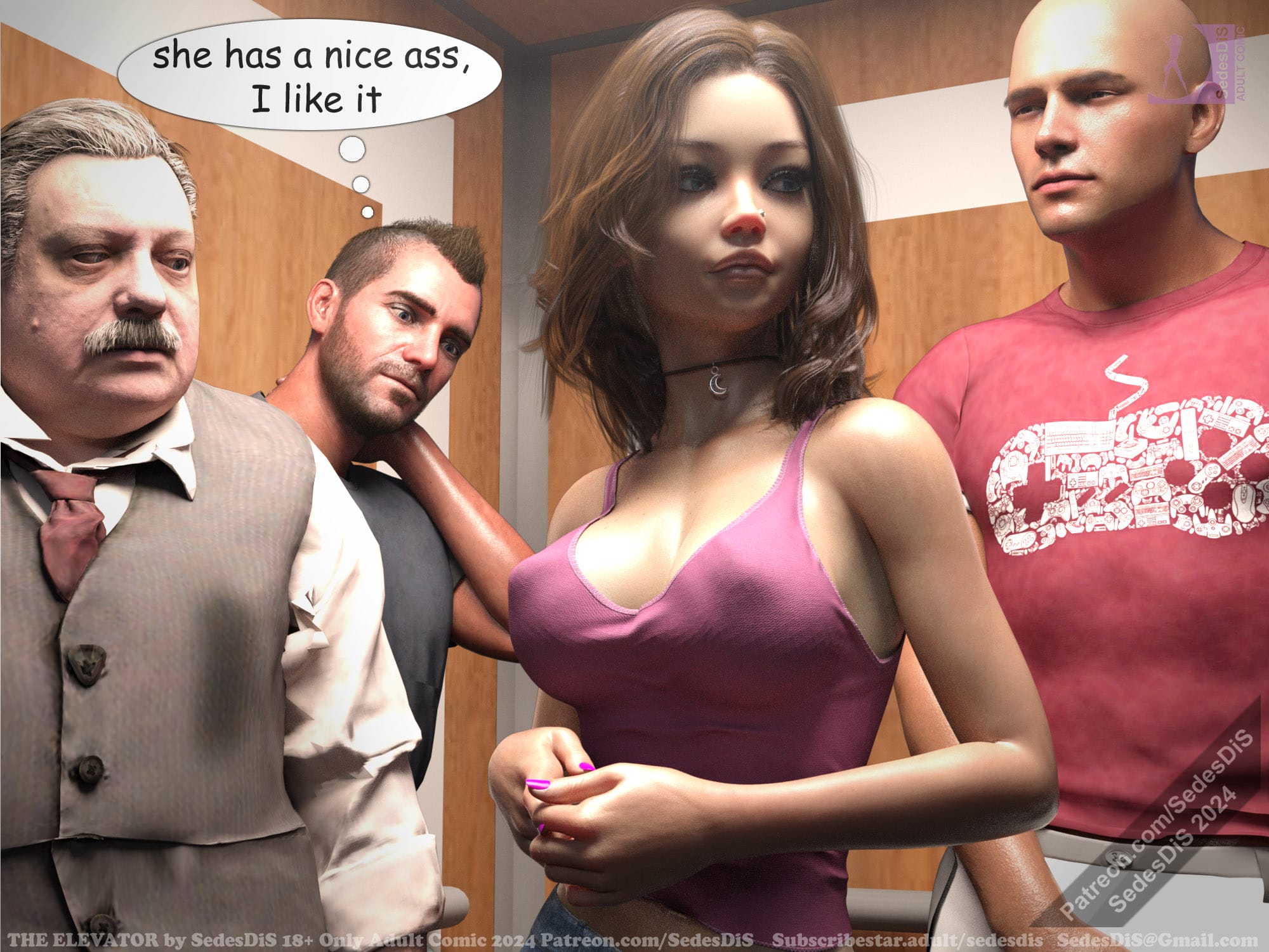 The Elevator [SedesDiS] - Chapter 1 — Page 4