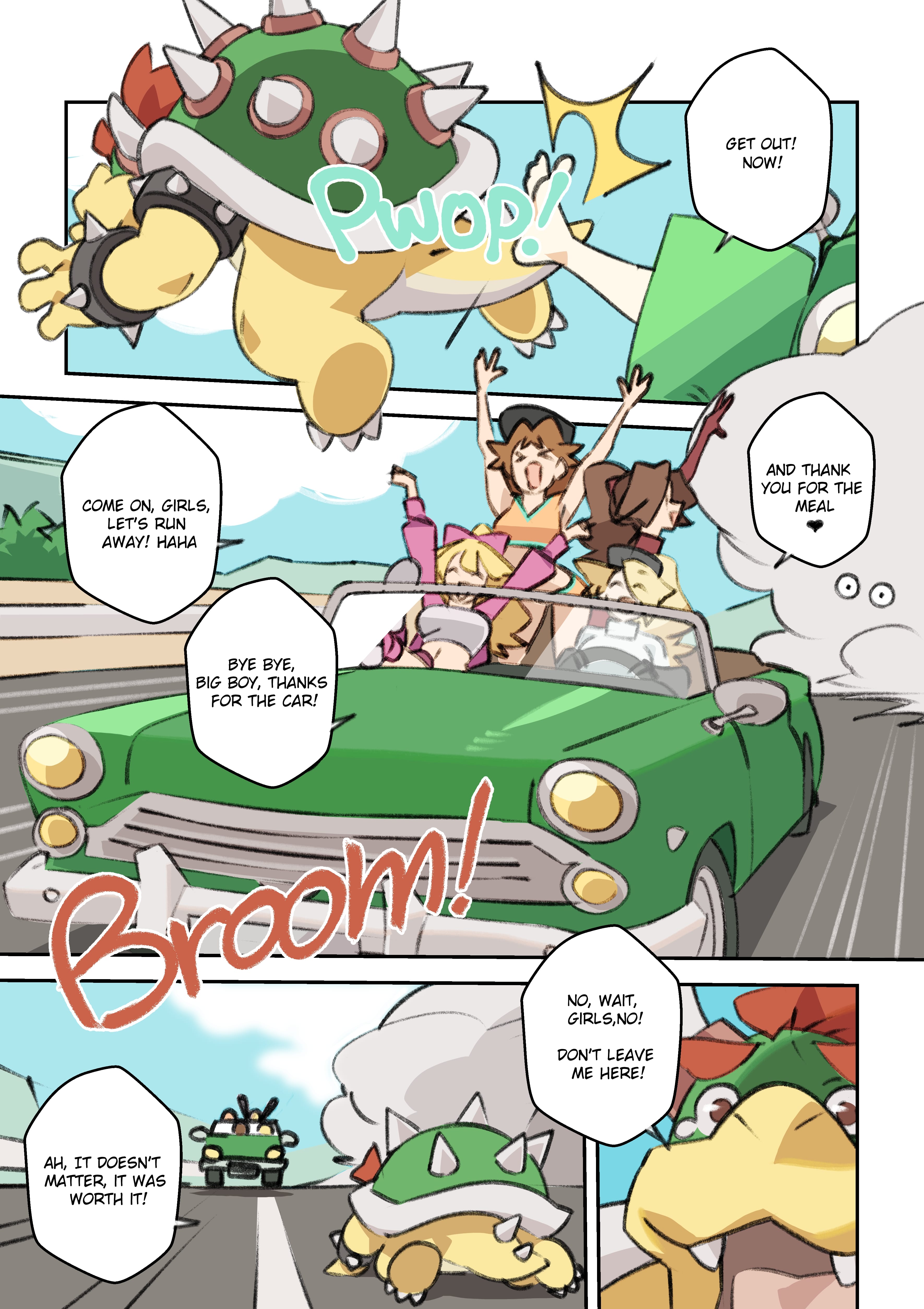 Drift into Rosalina's Galaxy (Mario Kart) [Nisego] - Chapter 1 — Page 16