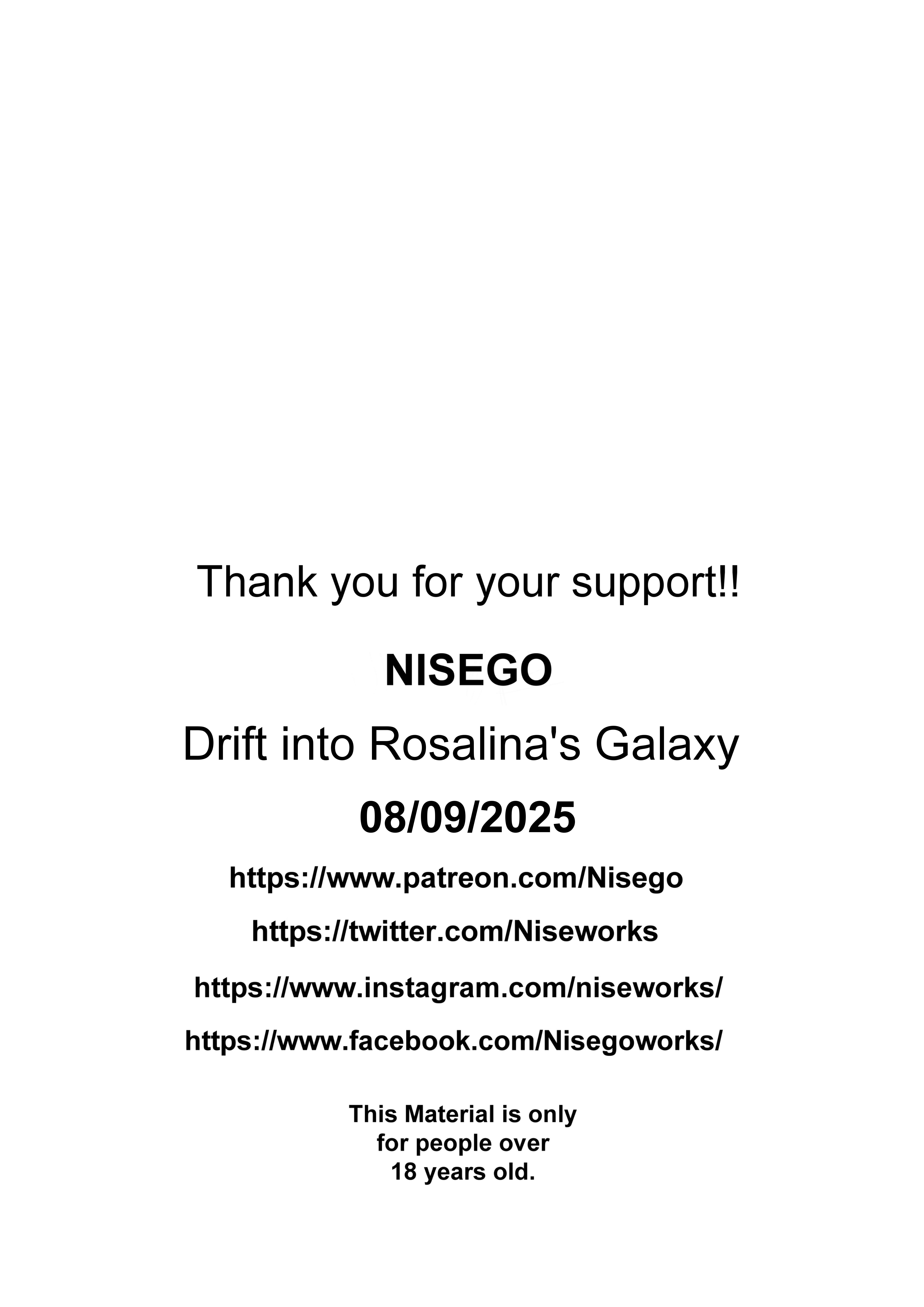 Drift into Rosalina's Galaxy (Mario Kart) [Nisego] - Chapter 1 — Page 17