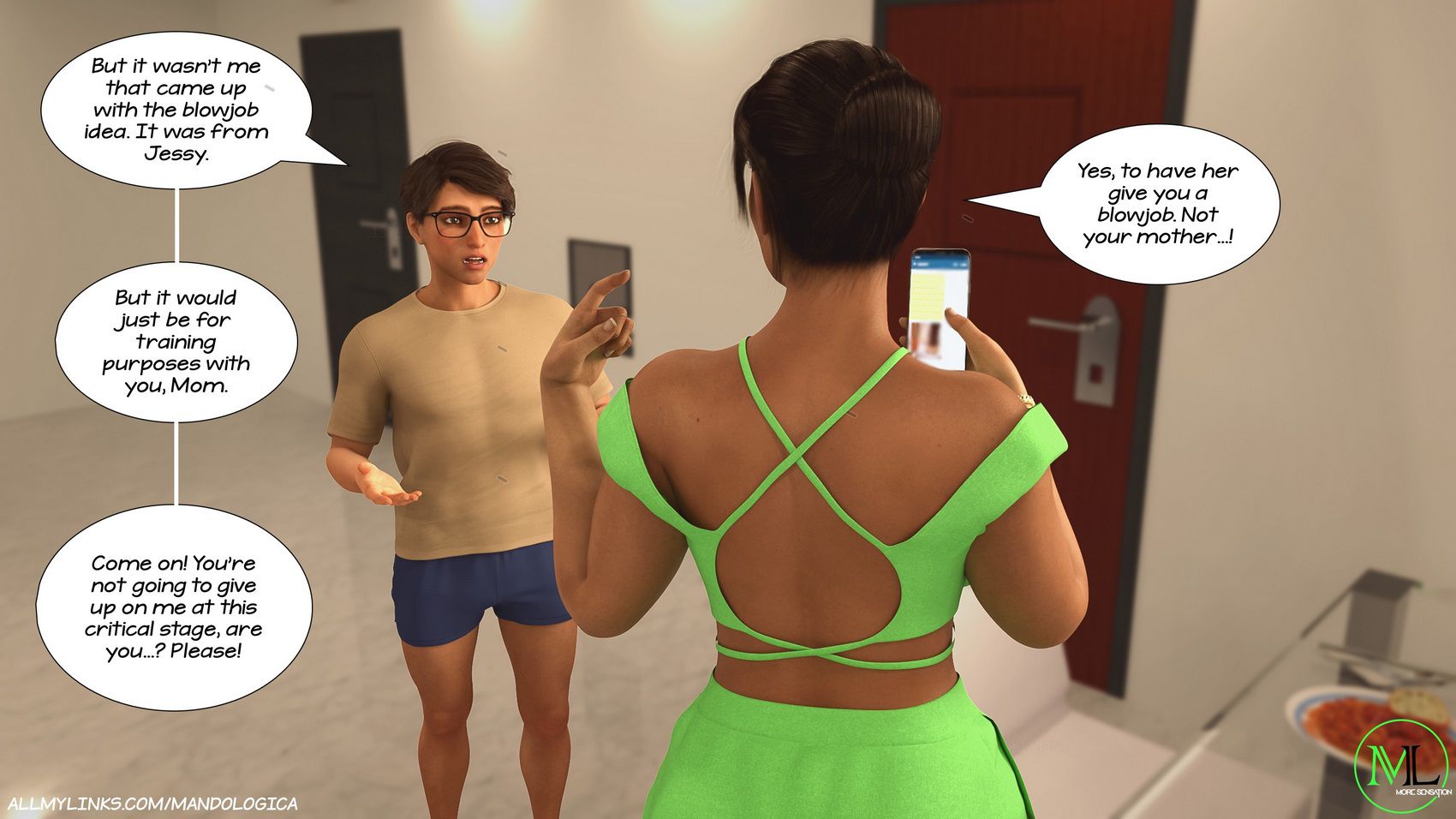 Forbidden Flames [Mandologica] - Chapter 2 — Page 125