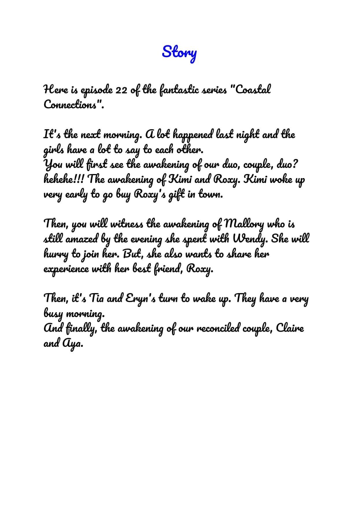 Coastal Connections [Pat] - Chapter 22 — Page 5