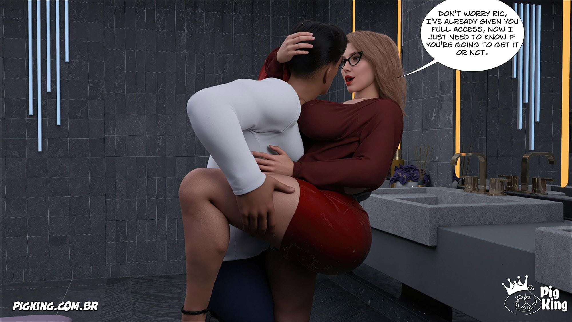 The Meeting [CrazyDad3D] - Chapter 3 — Page 27