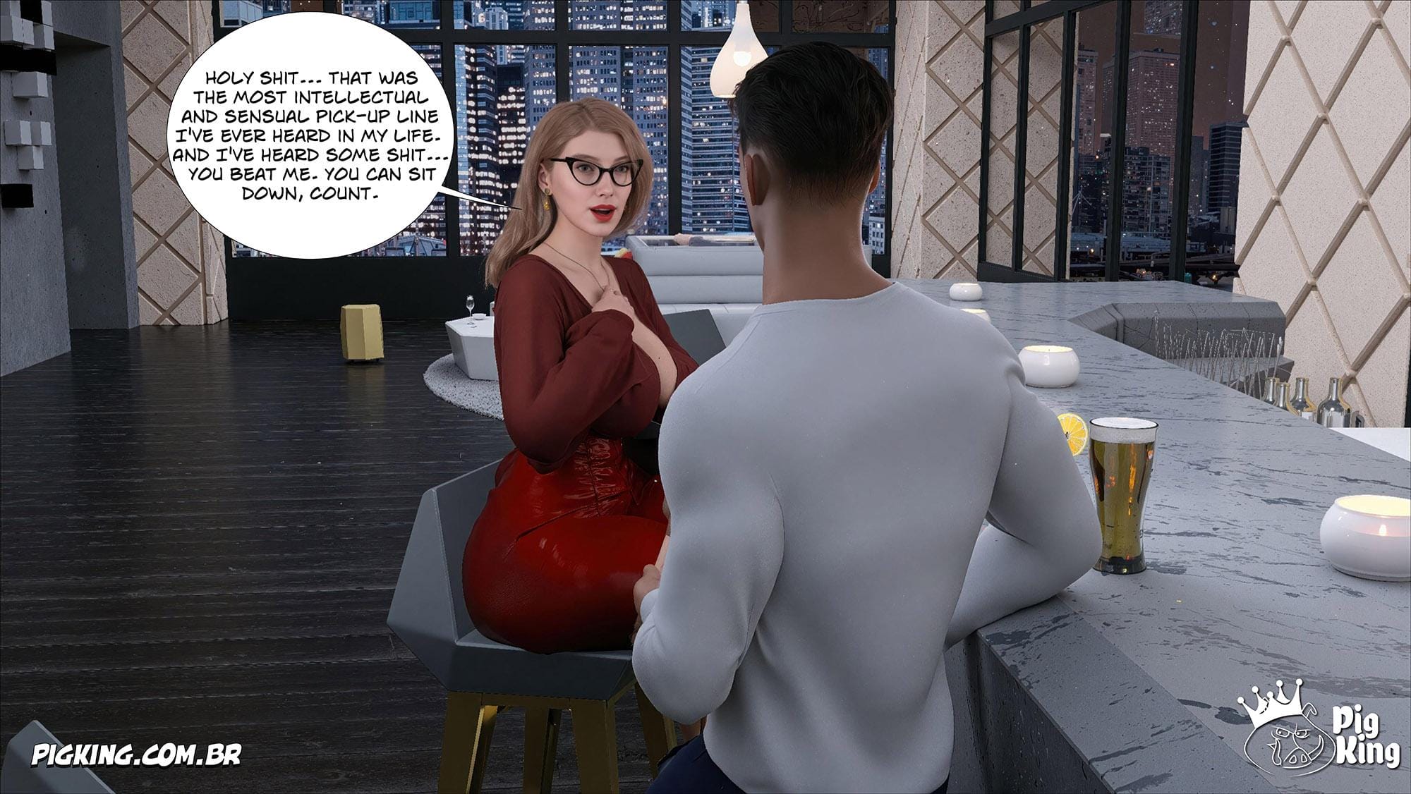 The Meeting [CrazyDad3D] - Chapter 3 — Page 7
