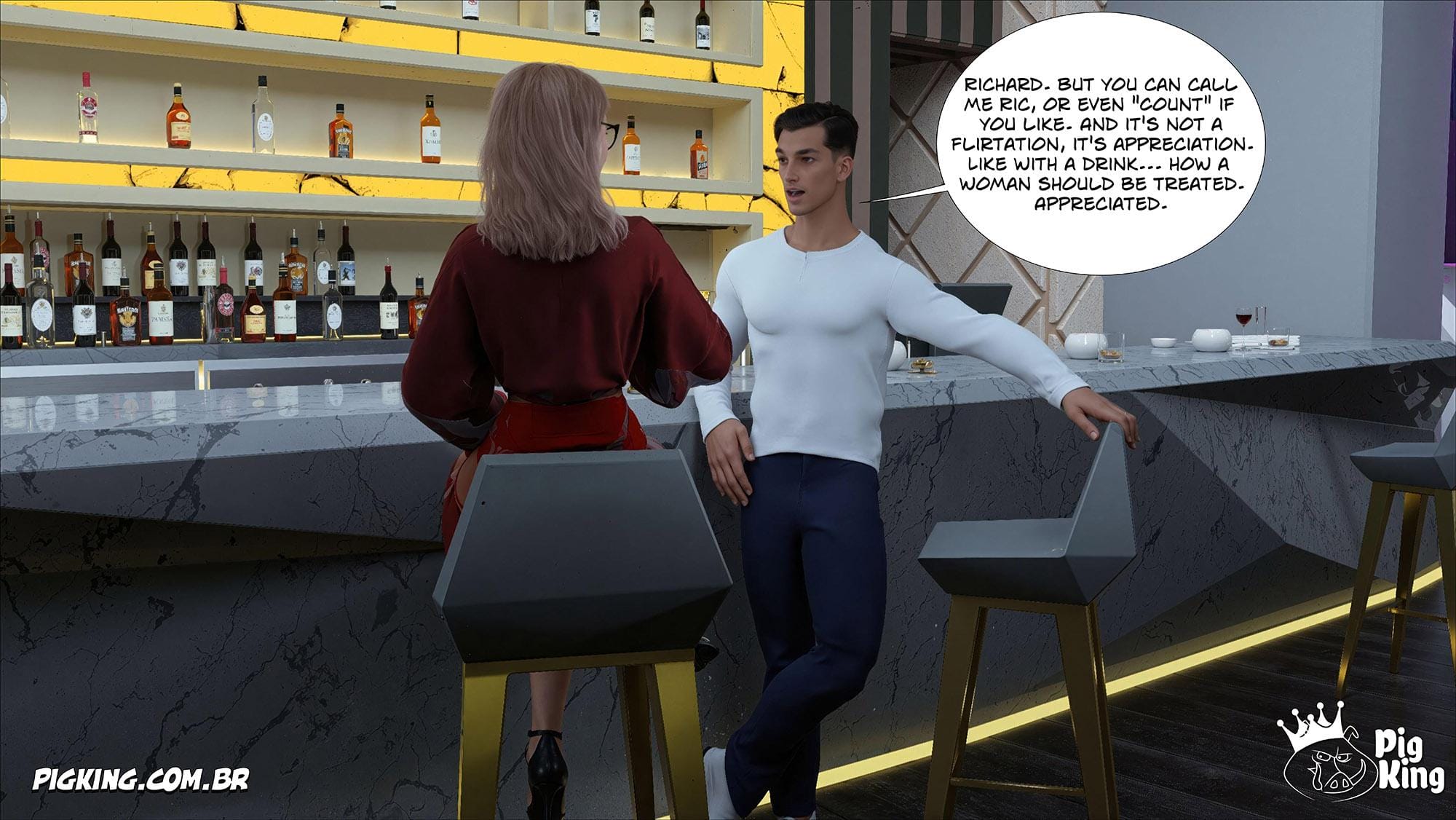 The Meeting [CrazyDad3D] - Chapter 3 — Page 8