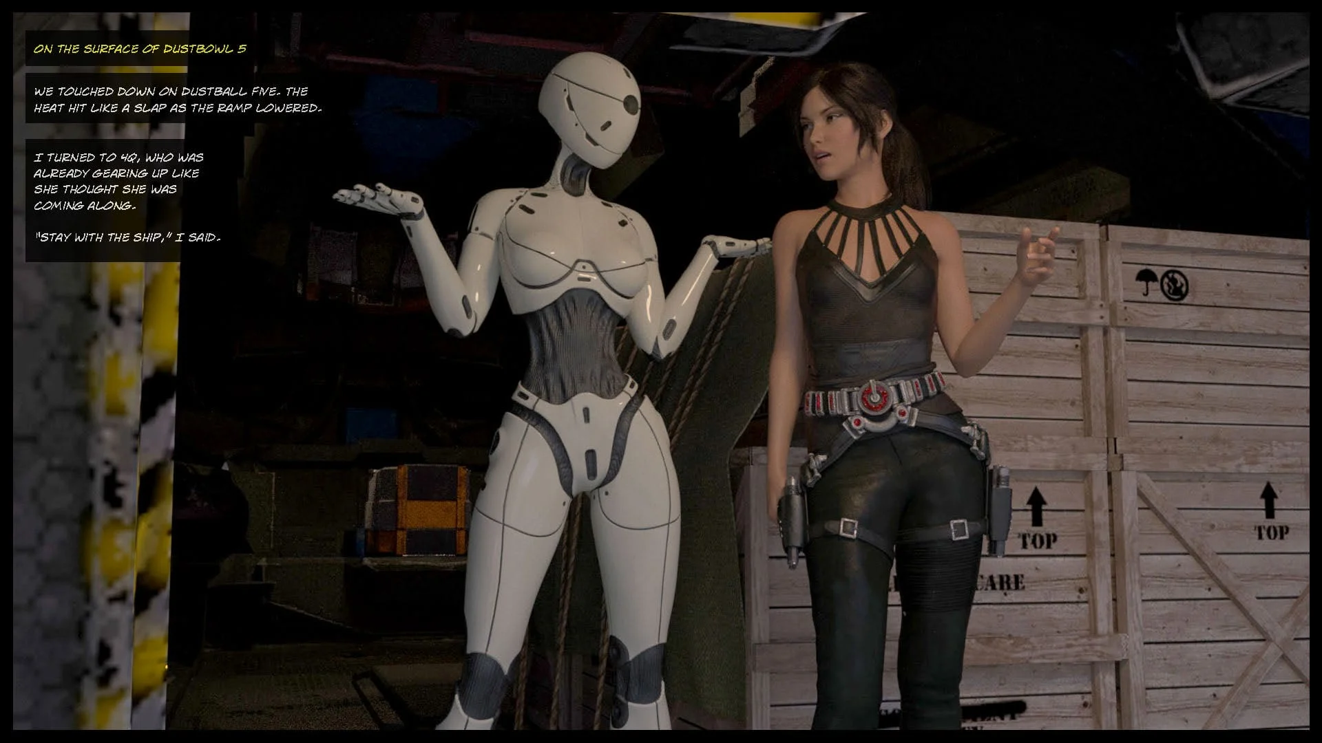 Star Whores (Star Wars) [Sexy3DComics | Gonzo] - Chapter 1 — Page 40