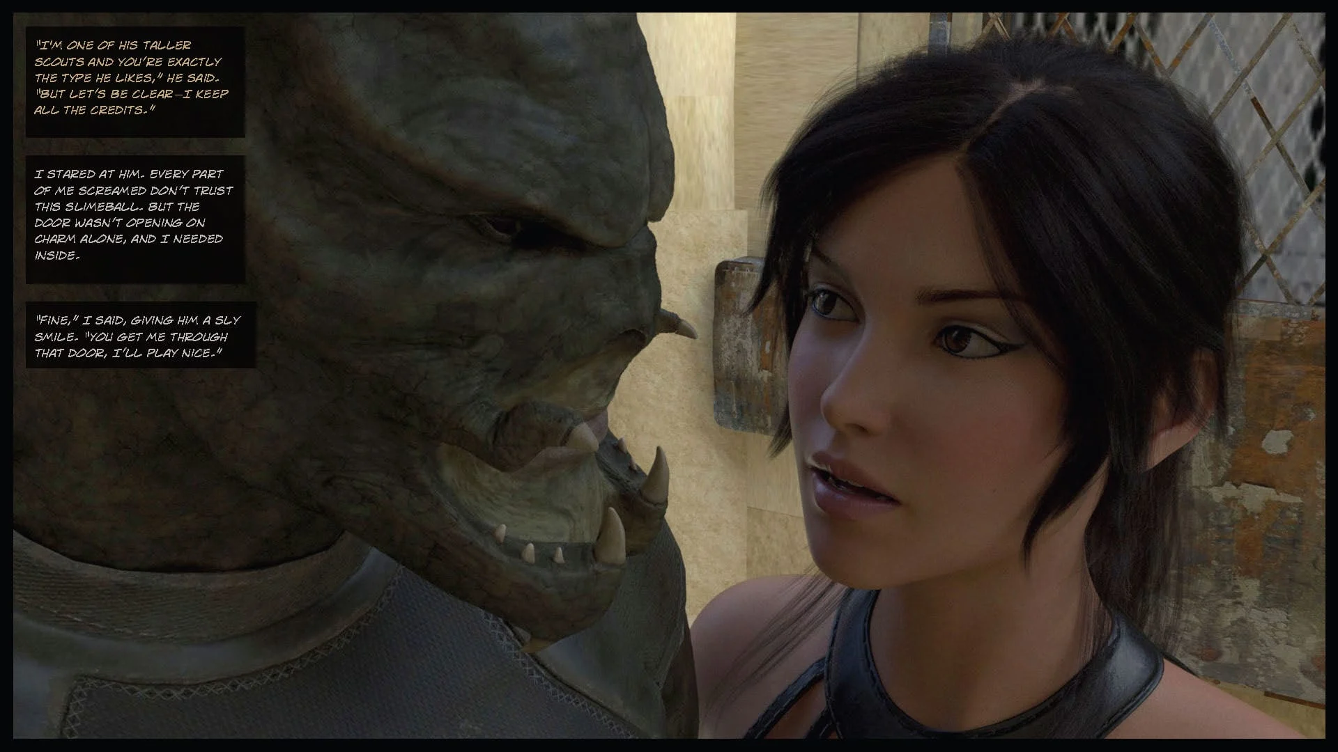 Star Whores (Star Wars) [Sexy3DComics | Gonzo] - Chapter 1 — Page 49