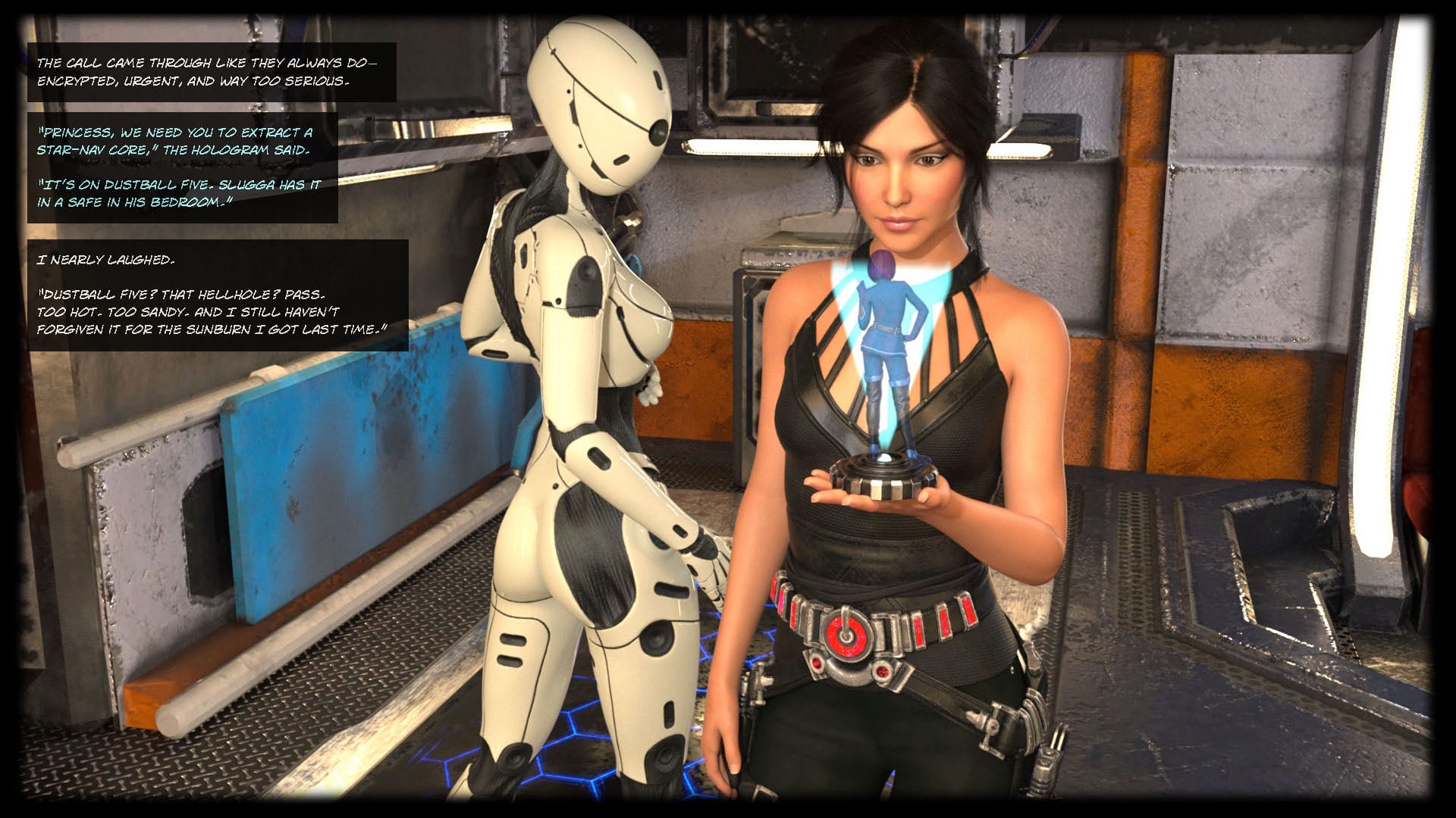 Star Whores (Star Wars) [Sexy3DComics | Gonzo] - Chapter 1 — Page 7