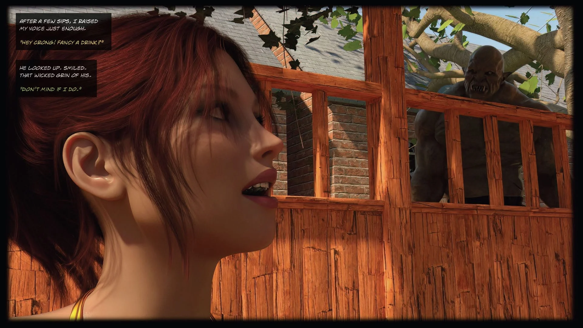 Orc Garden Party - Fantasyland [Sexy3DComics | Gonzo] - Chapter 3 — Page 12