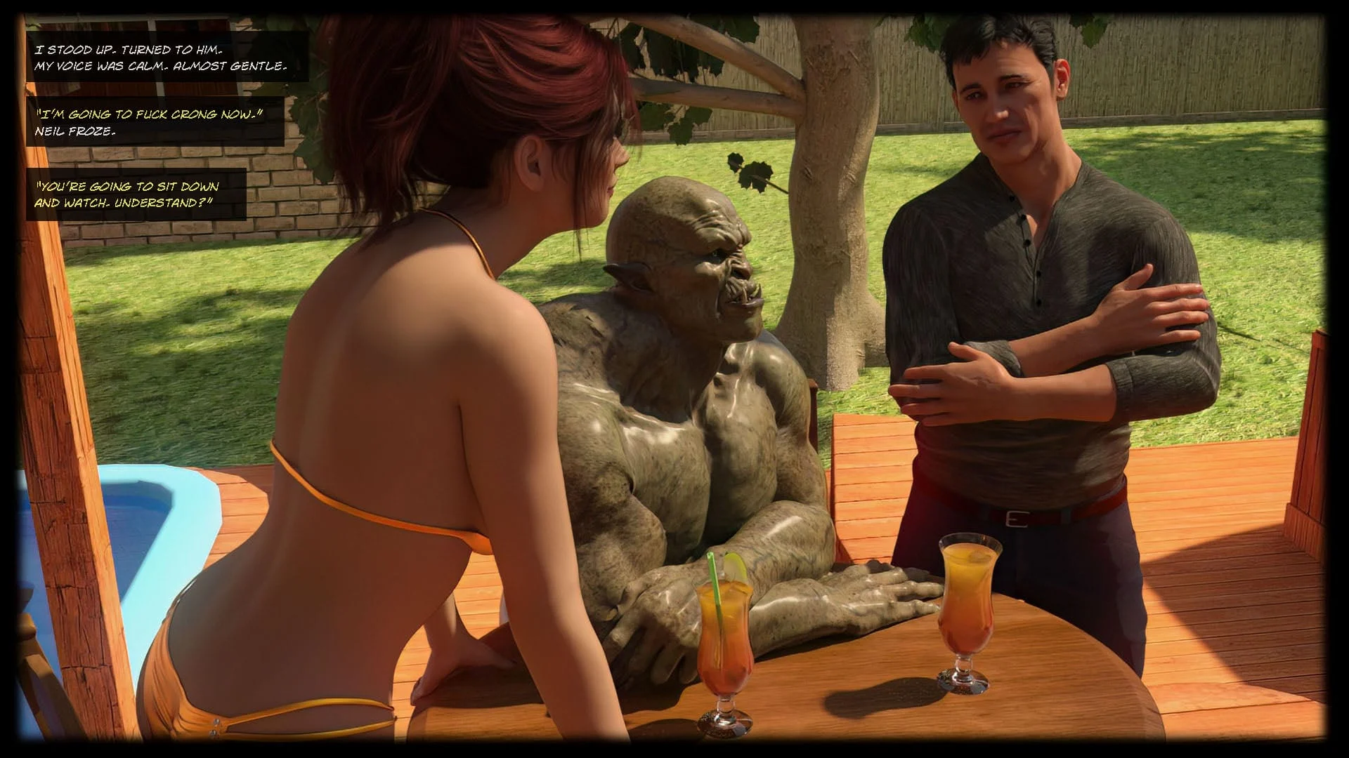 Orc Garden Party - Fantasyland [Sexy3DComics | Gonzo] - Chapter 3 — Page 21