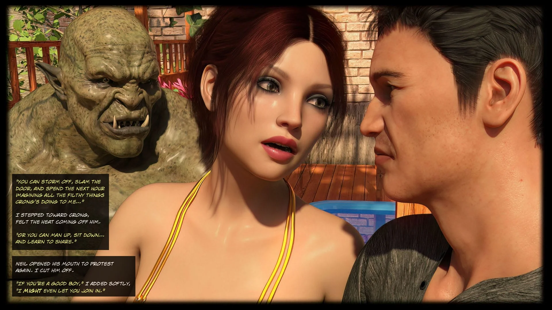 Orc Garden Party - Fantasyland [Sexy3DComics | Gonzo] - Chapter 3 — Page 24