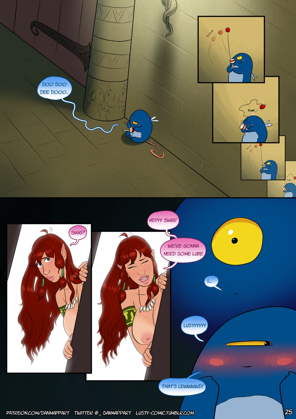 Lusty In Fantastic Breasts [Dan Mapplethorpe] - Chapter 1 — Page 25