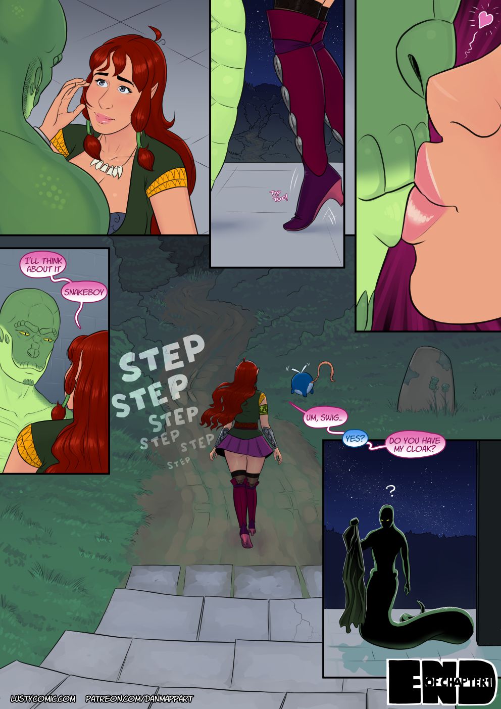 Lusty In Fantastic Breasts [Dan Mapplethorpe] - Chapter 1 — Page 36