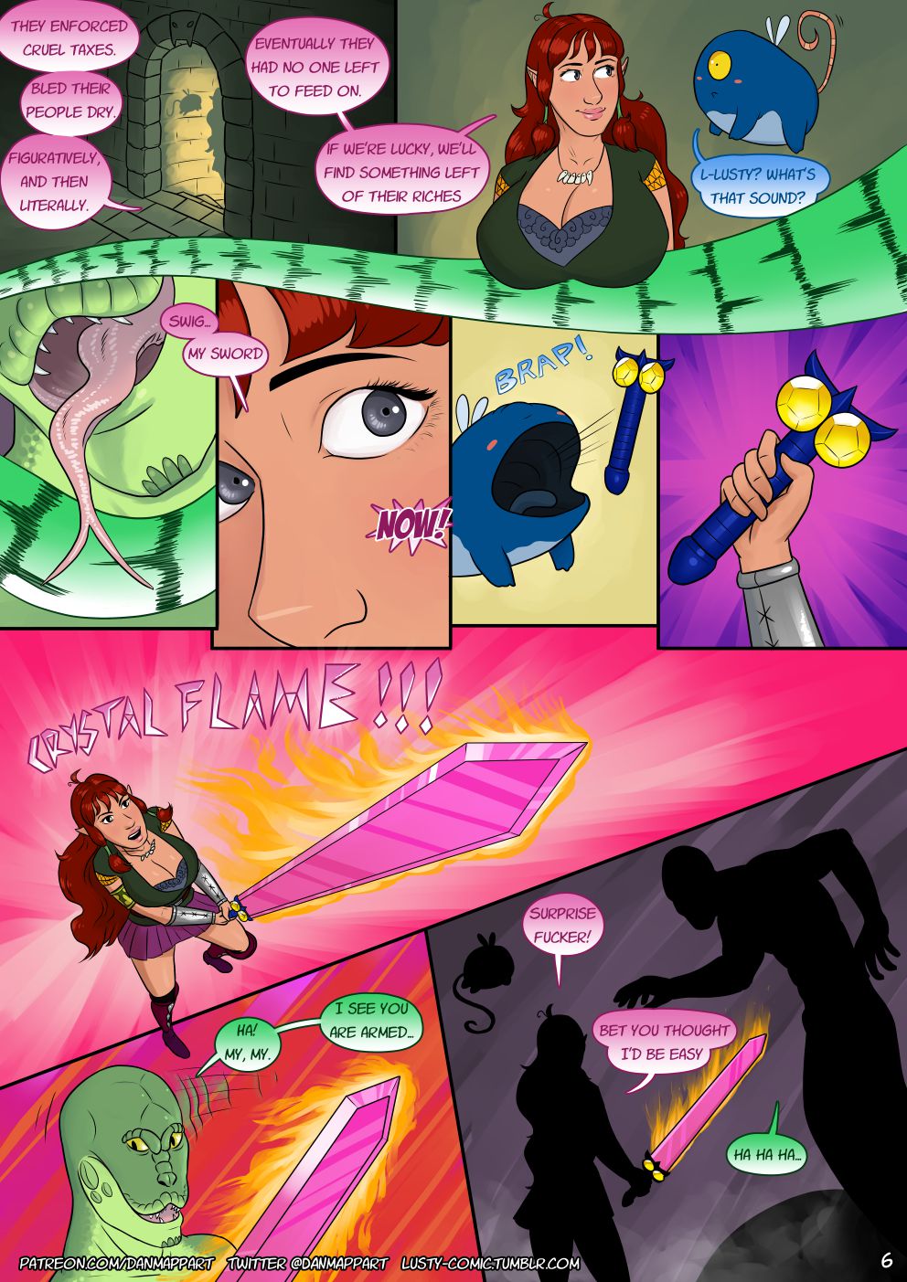 Lusty In Fantastic Breasts [Dan Mapplethorpe] - Chapter 1 — Page 6