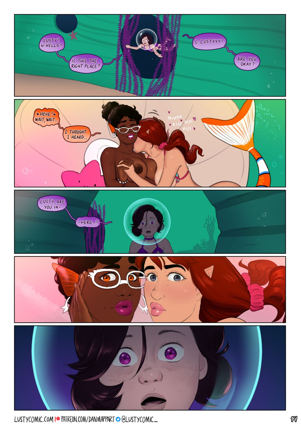 Lusty In Fantastic Breasts [Dan Mapplethorpe] - Chapter 4 — Page 14