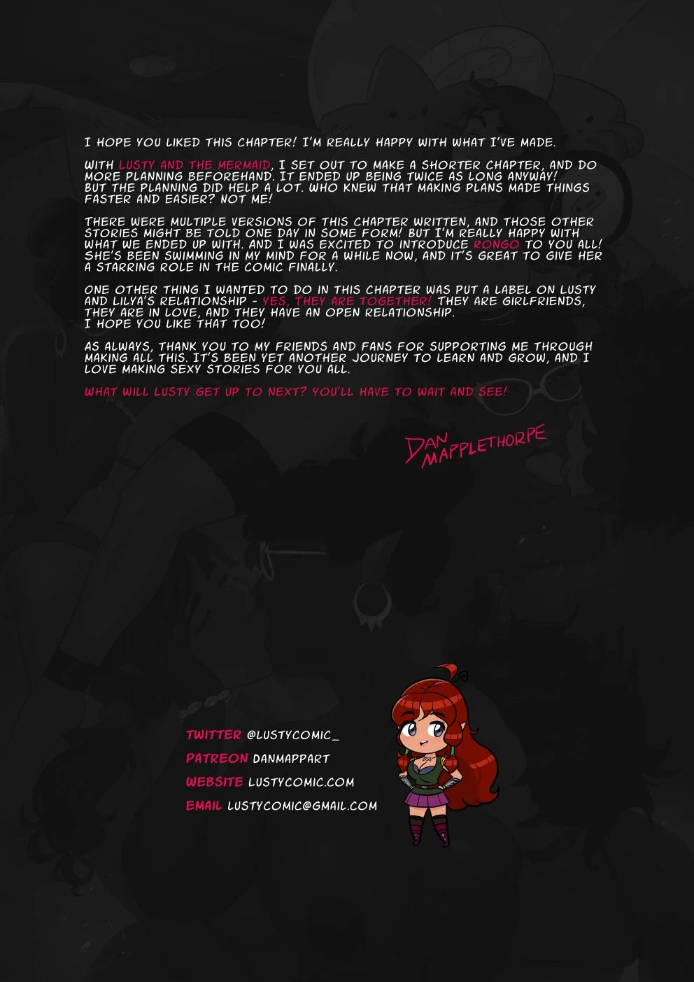 Lusty In Fantastic Breasts [Dan Mapplethorpe] - Chapter 4 — Page 20