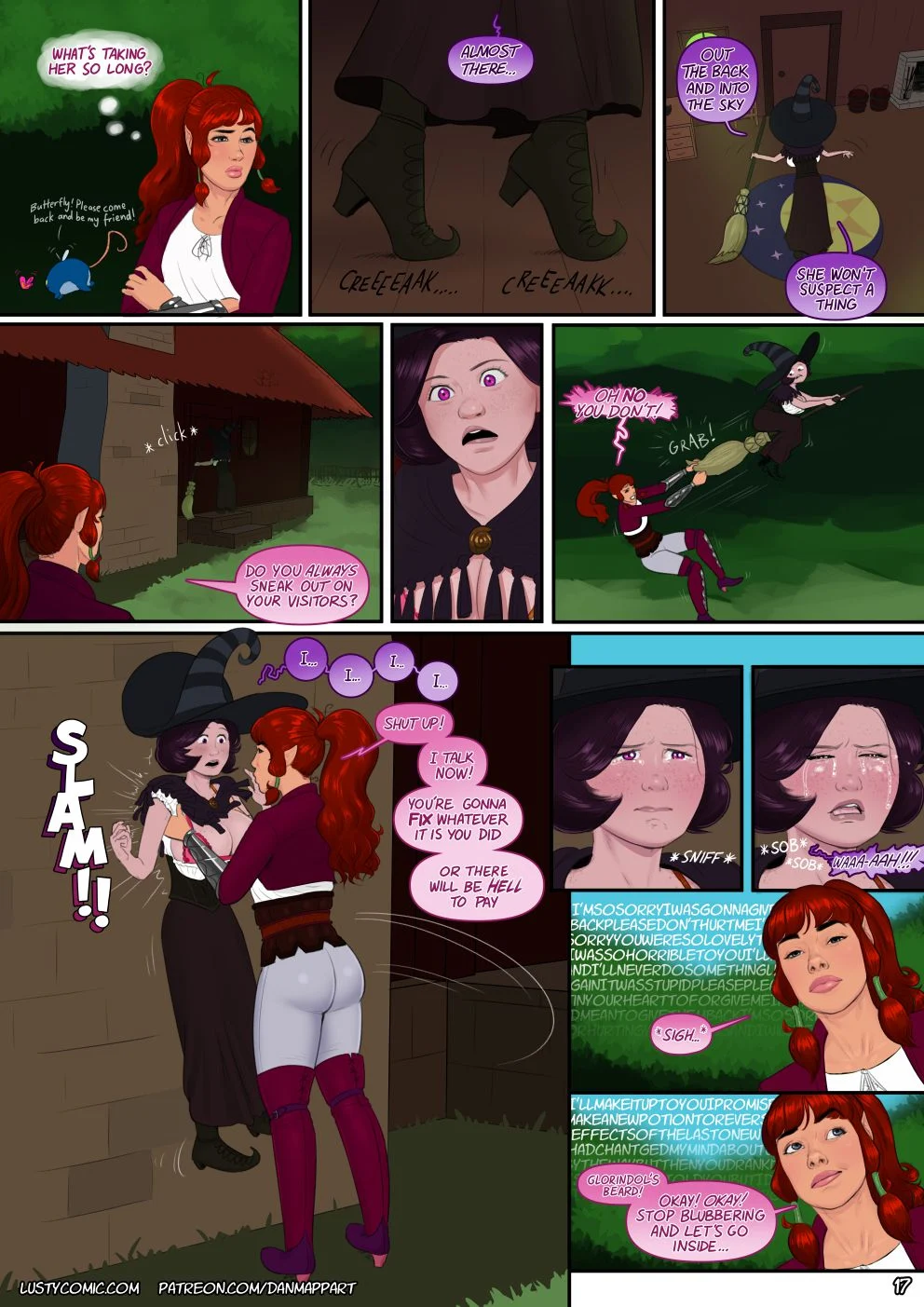 Lusty In Fantastic Breasts [Dan Mapplethorpe] - Chapter 3 — Page 17