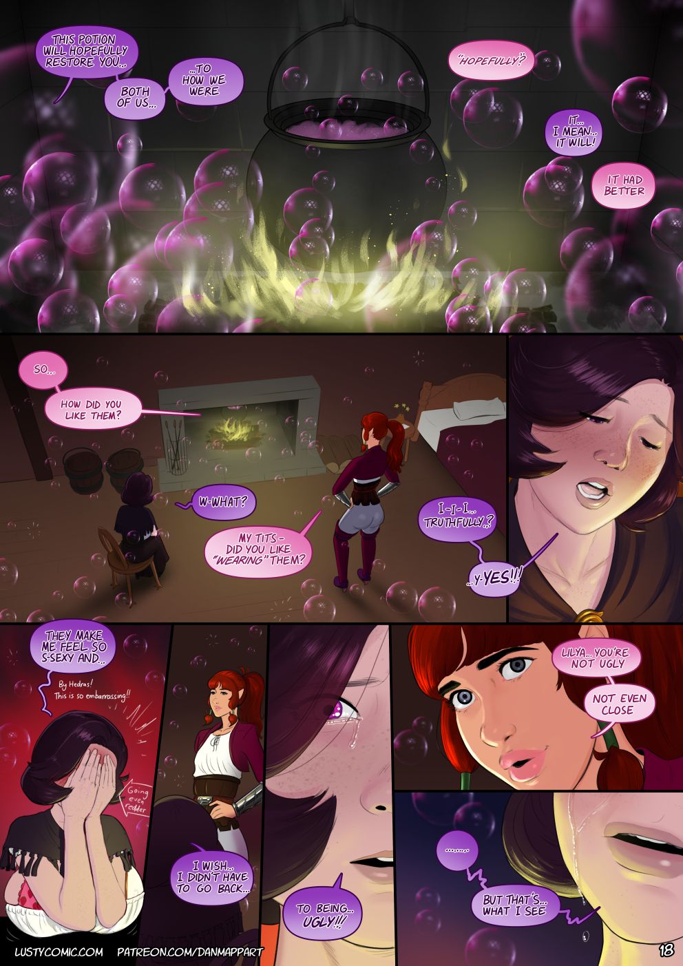 Lusty In Fantastic Breasts [Dan Mapplethorpe] - Chapter 3 — Page 18