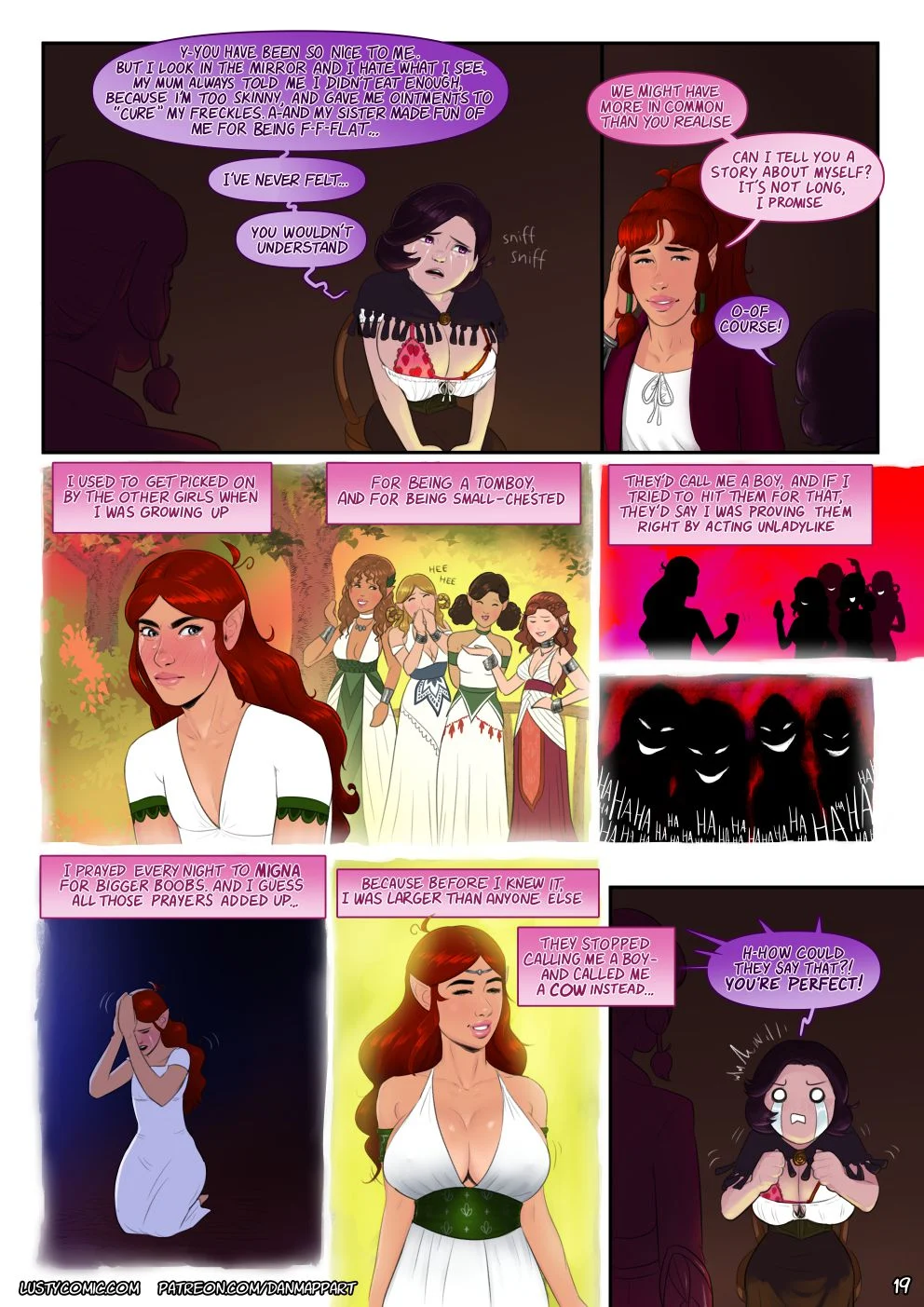 Lusty In Fantastic Breasts [Dan Mapplethorpe] - Chapter 3 — Page 19