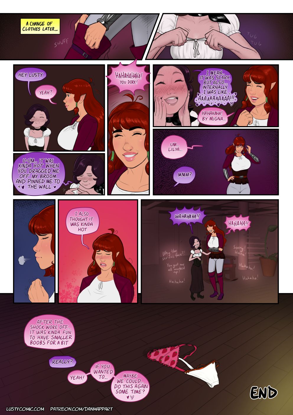 Lusty In Fantastic Breasts [Dan Mapplethorpe] - Chapter 3 — Page 45