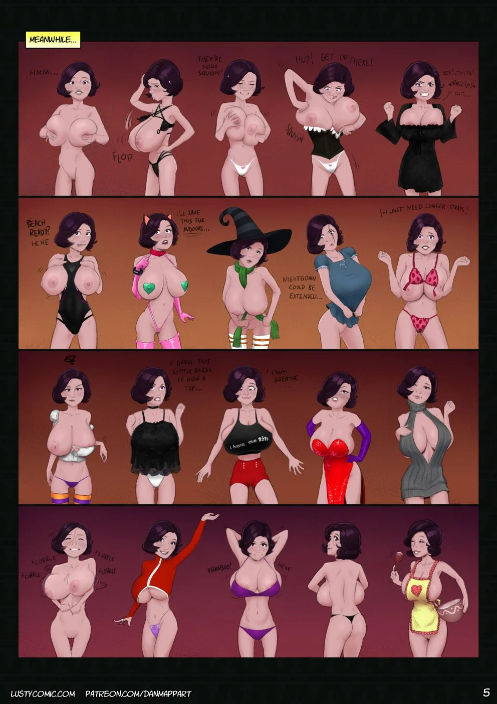 Lusty In Fantastic Breasts [Dan Mapplethorpe] - Chapter 3 — Page 5