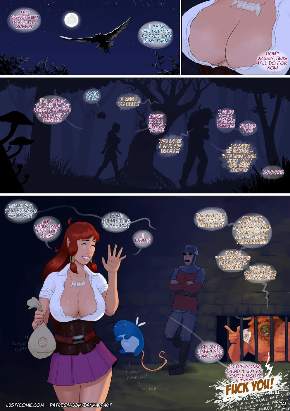 Lusty In Fantastic Breasts [Dan Mapplethorpe] - Chapter 2 — Page 24