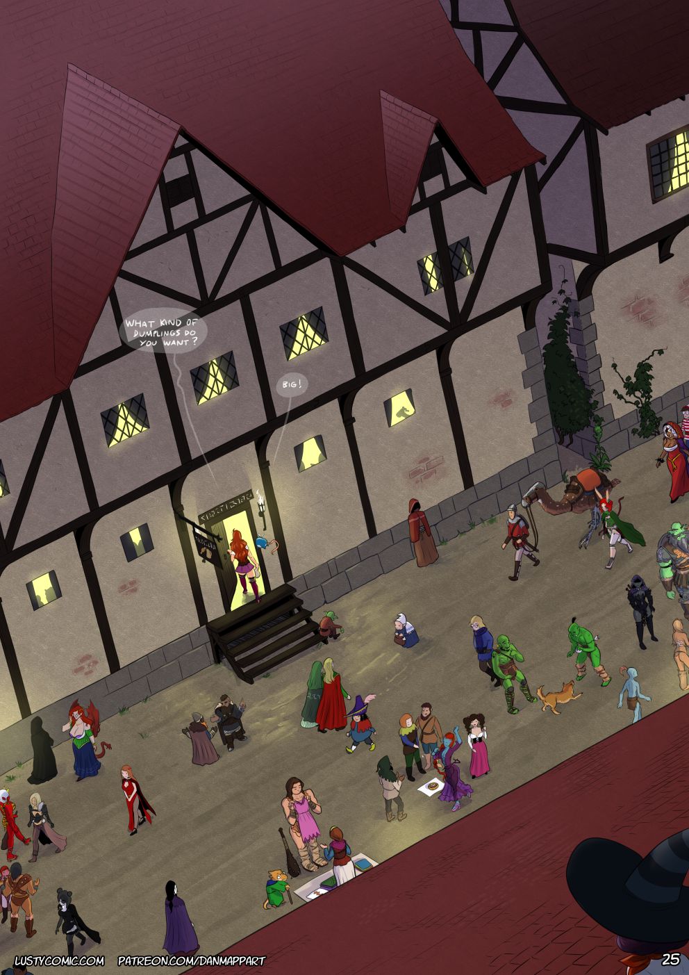 Lusty In Fantastic Breasts [Dan Mapplethorpe] - Chapter 2 — Page 25