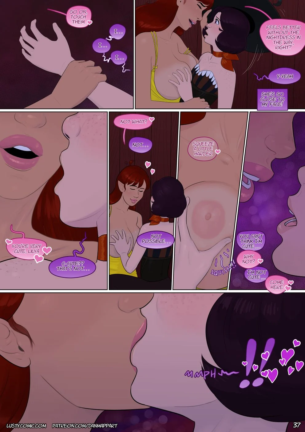 Lusty In Fantastic Breasts [Dan Mapplethorpe] - Chapter 2 — Page 37