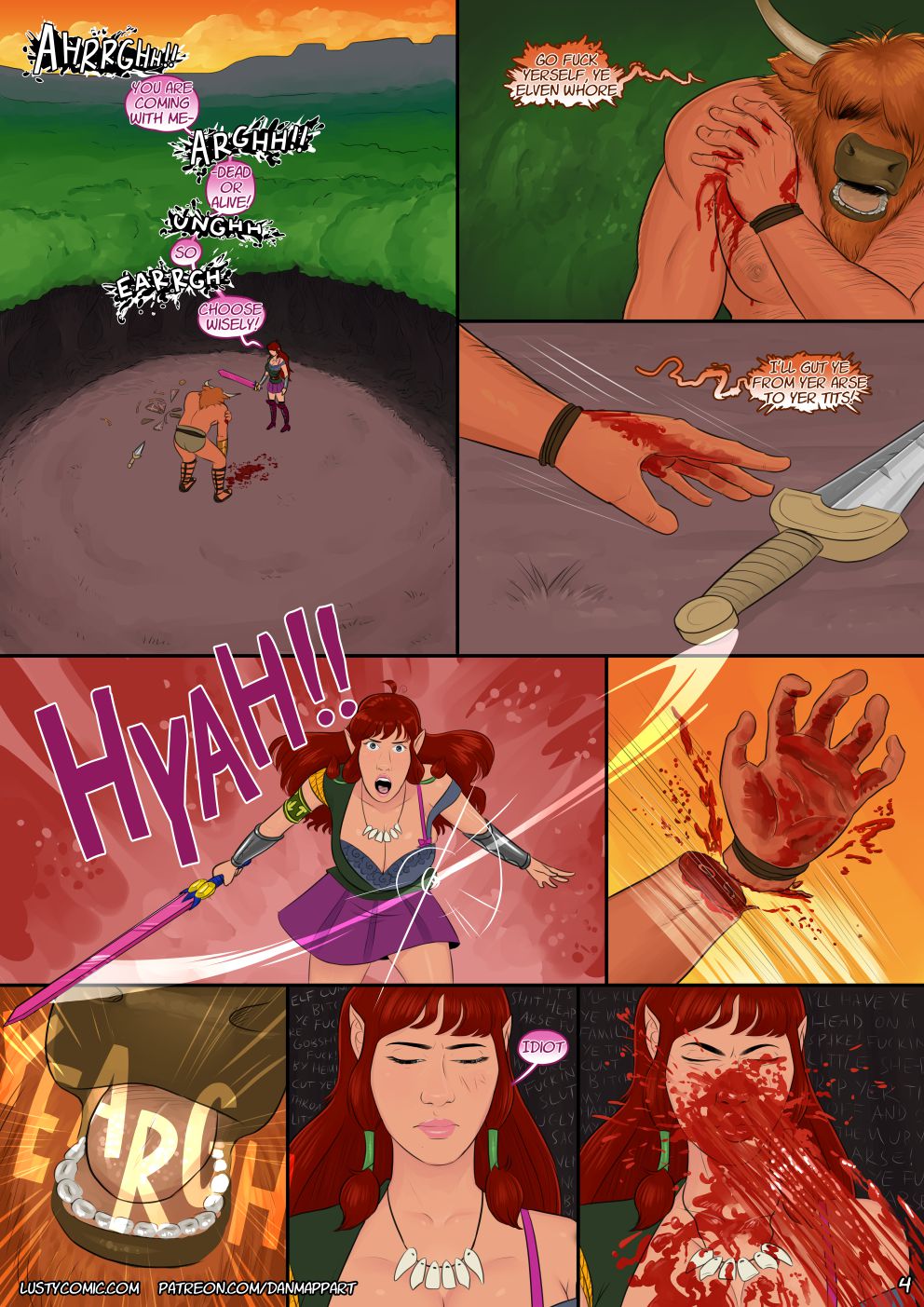 Lusty In Fantastic Breasts [Dan Mapplethorpe] - Chapter 2 — Page 4