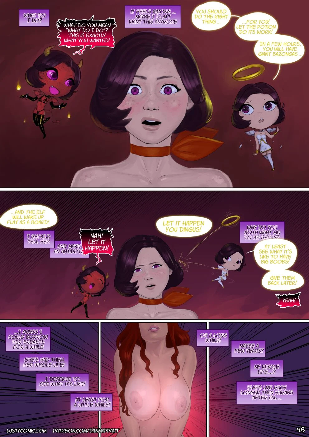 Lusty In Fantastic Breasts [Dan Mapplethorpe] - Chapter 2 — Page 48