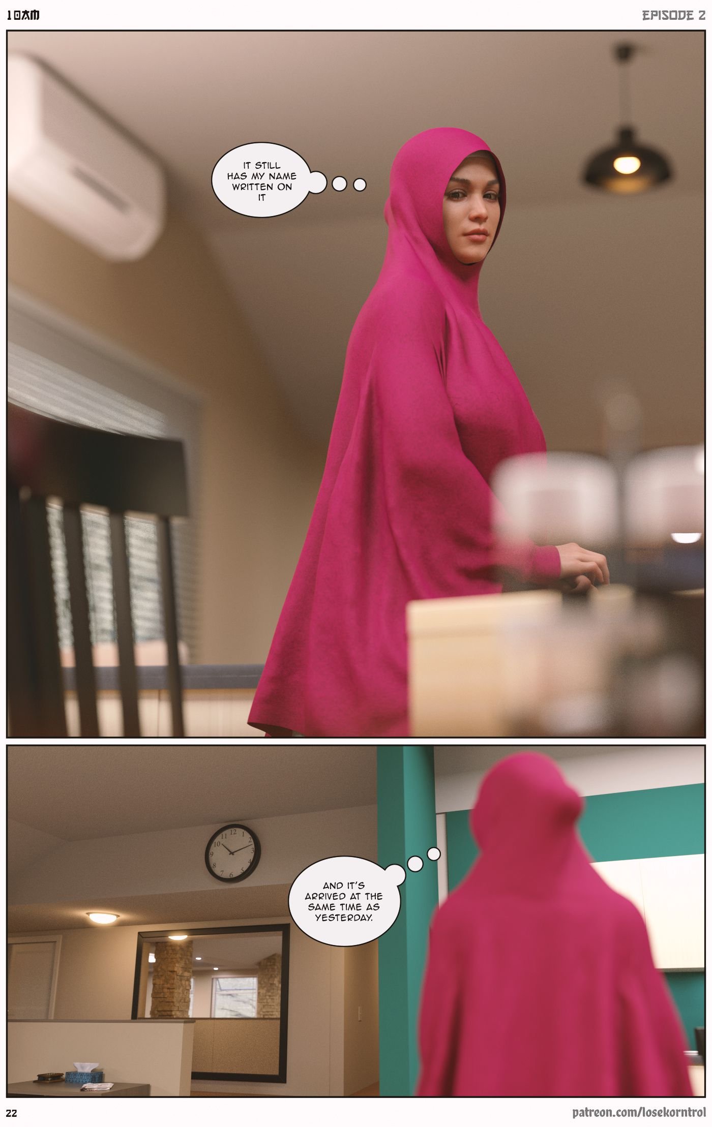 10 AM [LoseKorntrol, Hijab 3DX] - Chapter 2 — Page 22