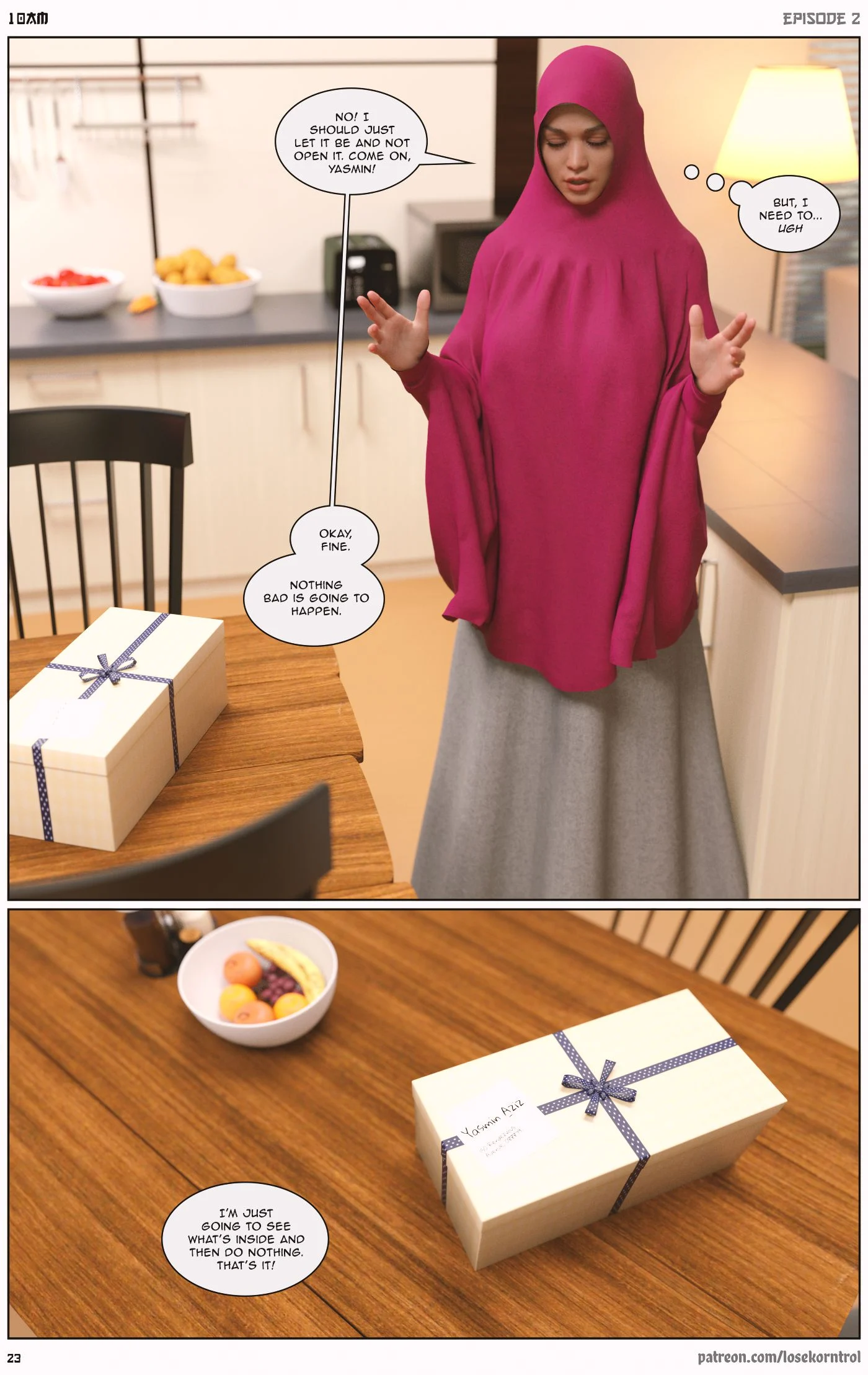 10 AM [LoseKorntrol, Hijab 3DX] - Chapter 2 — Page 23