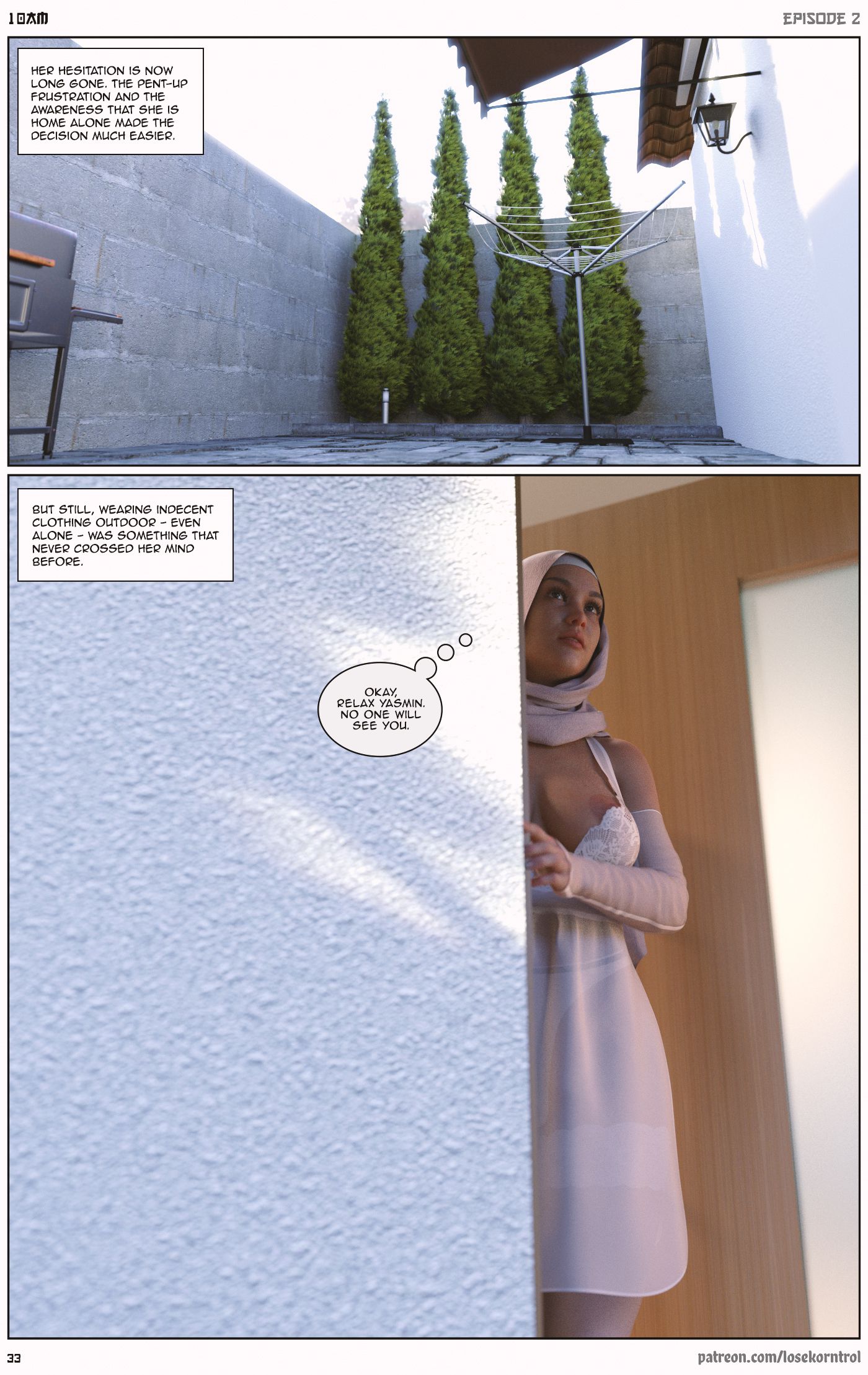 10 AM [LoseKorntrol, Hijab 3DX] - Chapter 2 — Page 33