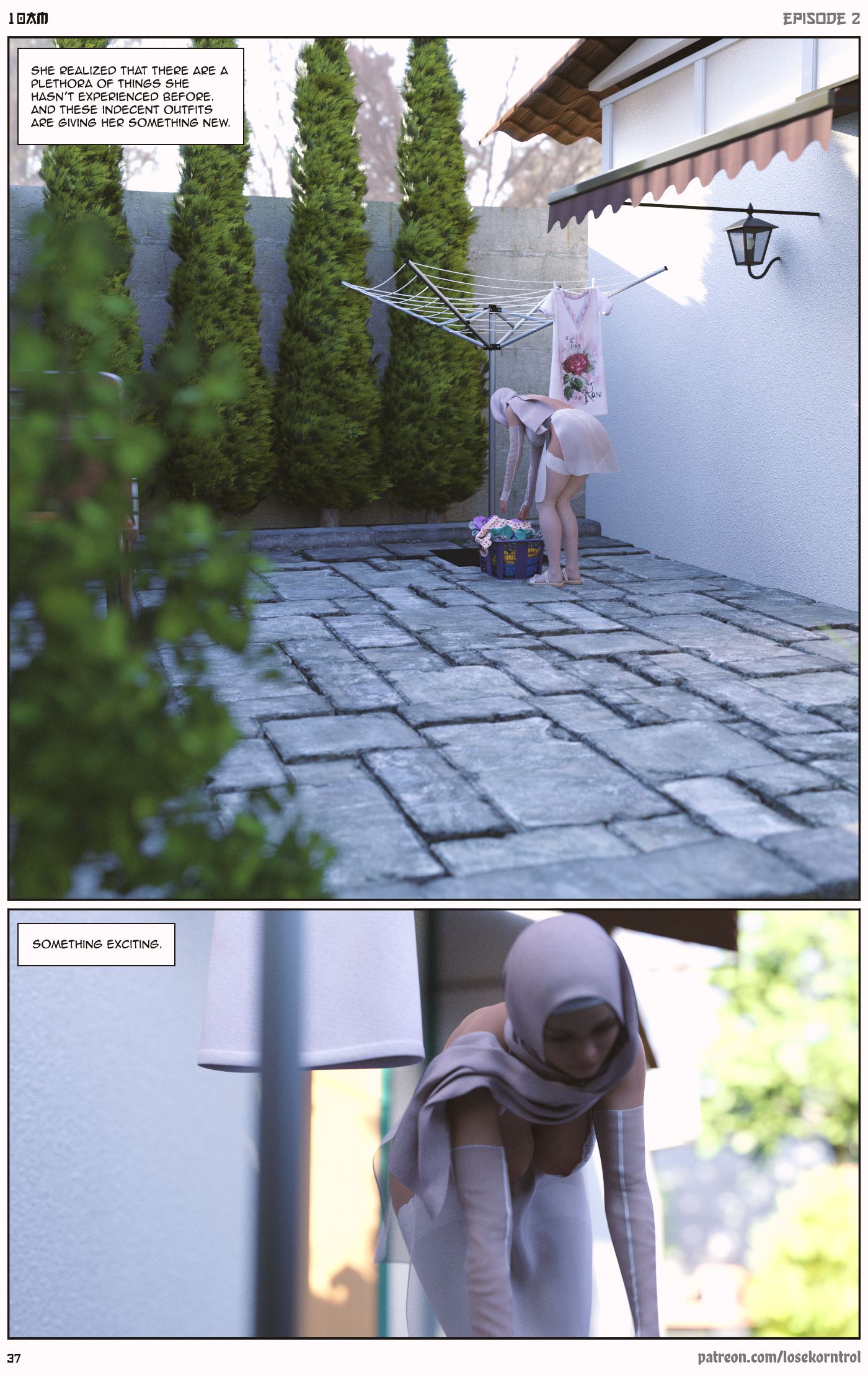 10 AM [LoseKorntrol, Hijab 3DX] - Chapter 2 — Page 37