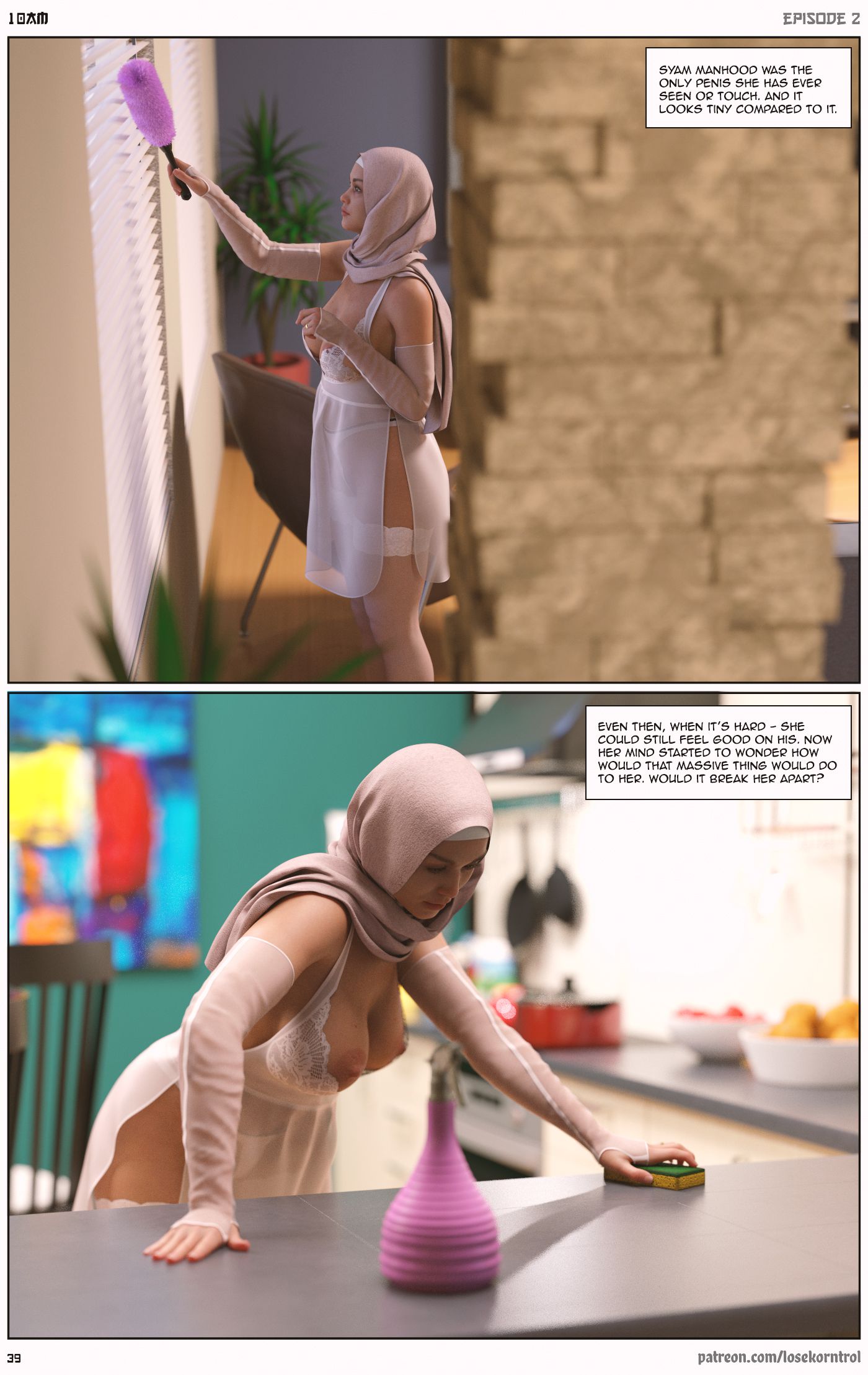 10 AM [LoseKorntrol, Hijab 3DX] - Chapter 2 — Page 39