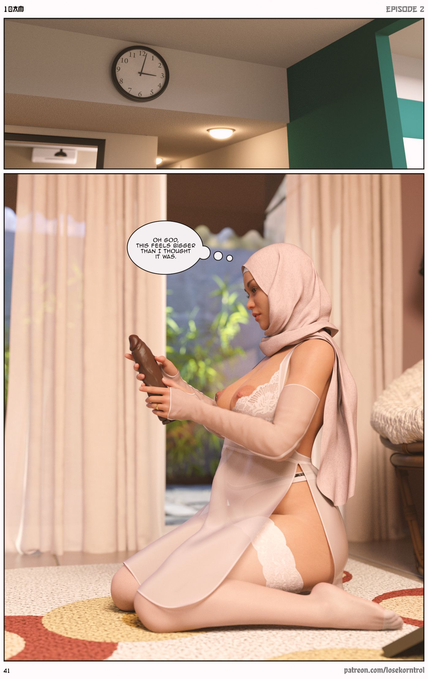10 AM [LoseKorntrol, Hijab 3DX] - Chapter 2 — Page 41