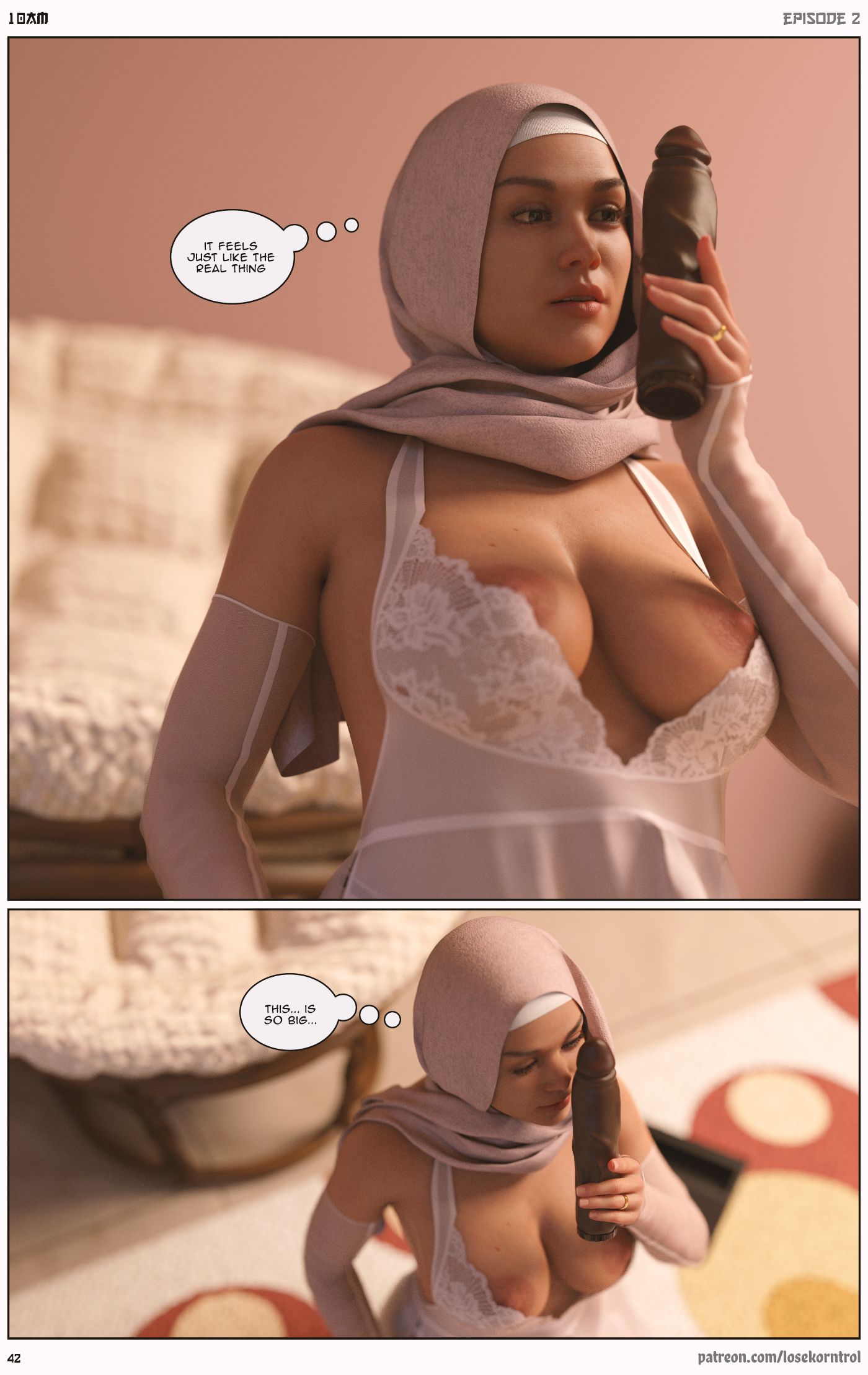 10 AM [LoseKorntrol, Hijab 3DX] - Chapter 2 — Page 42